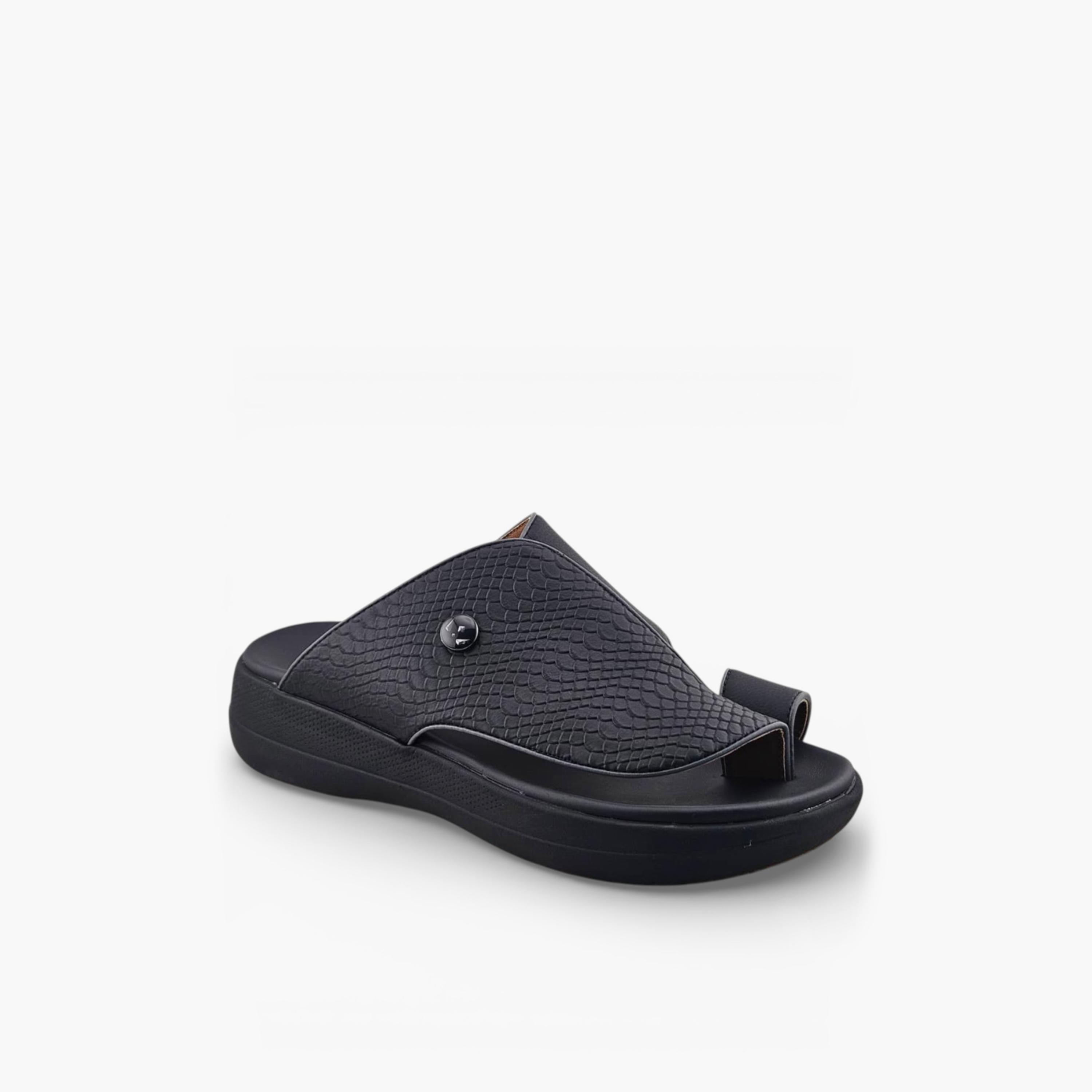 Al Fanoos Men's Slip-On Casa Al Noor Arabic Sandals | AFB26009-men-shoes-sandals-image-1