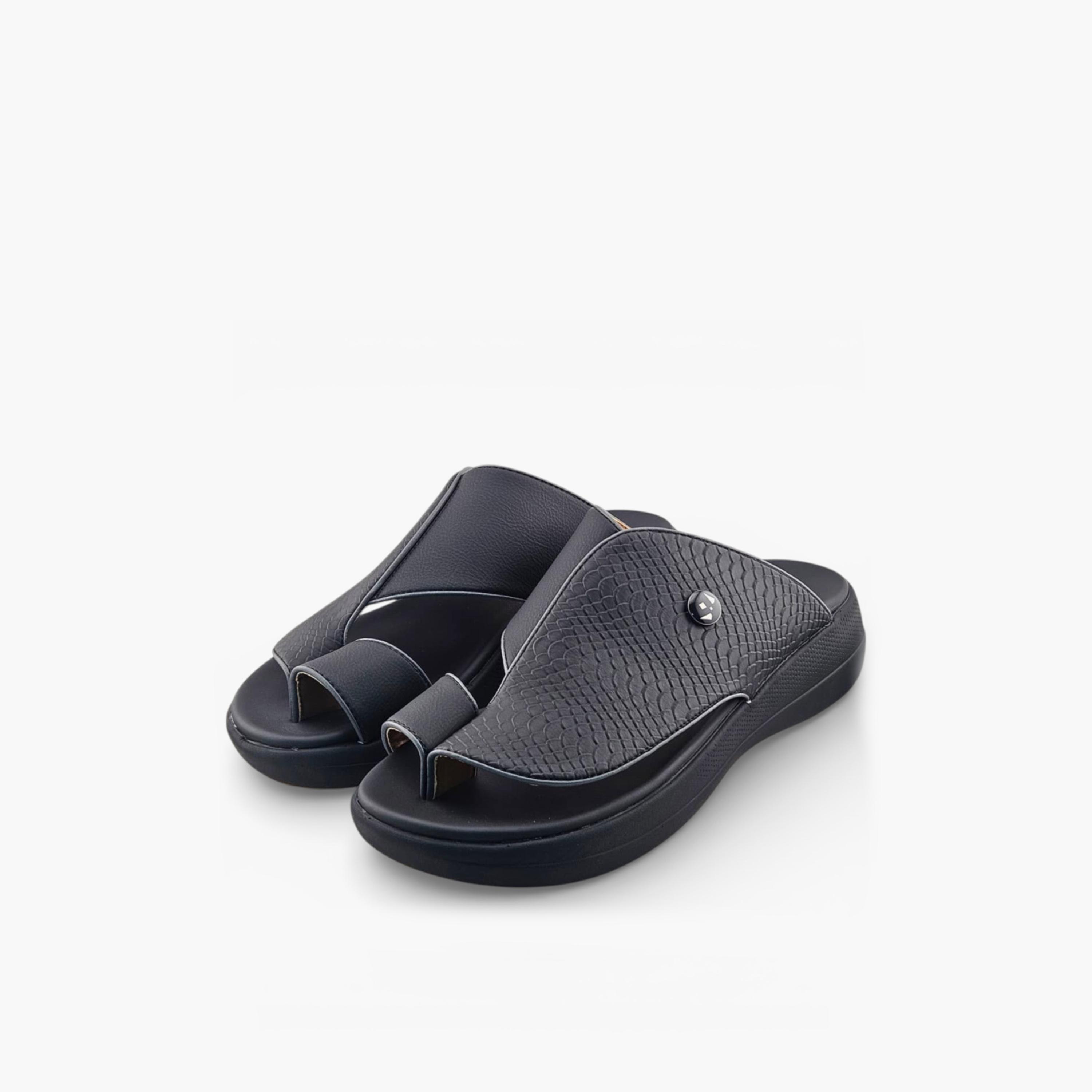 Al Fanoos Men's Slip-On Casa Al Noor Arabic Sandals | AFB26009-men-shoes-sandals-image-3