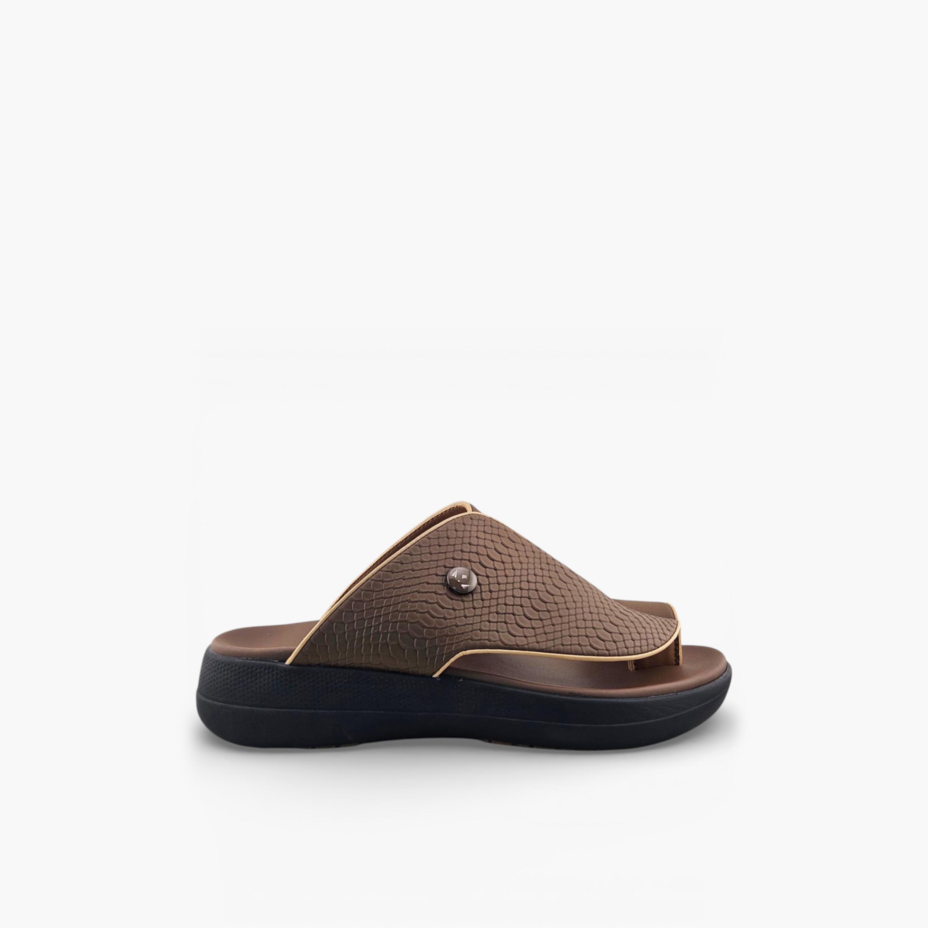 Al Fanoos Men's Slip-On Casa Al Noor Arabic Sandals | AFB26009-men-shoes-sandals-image-2