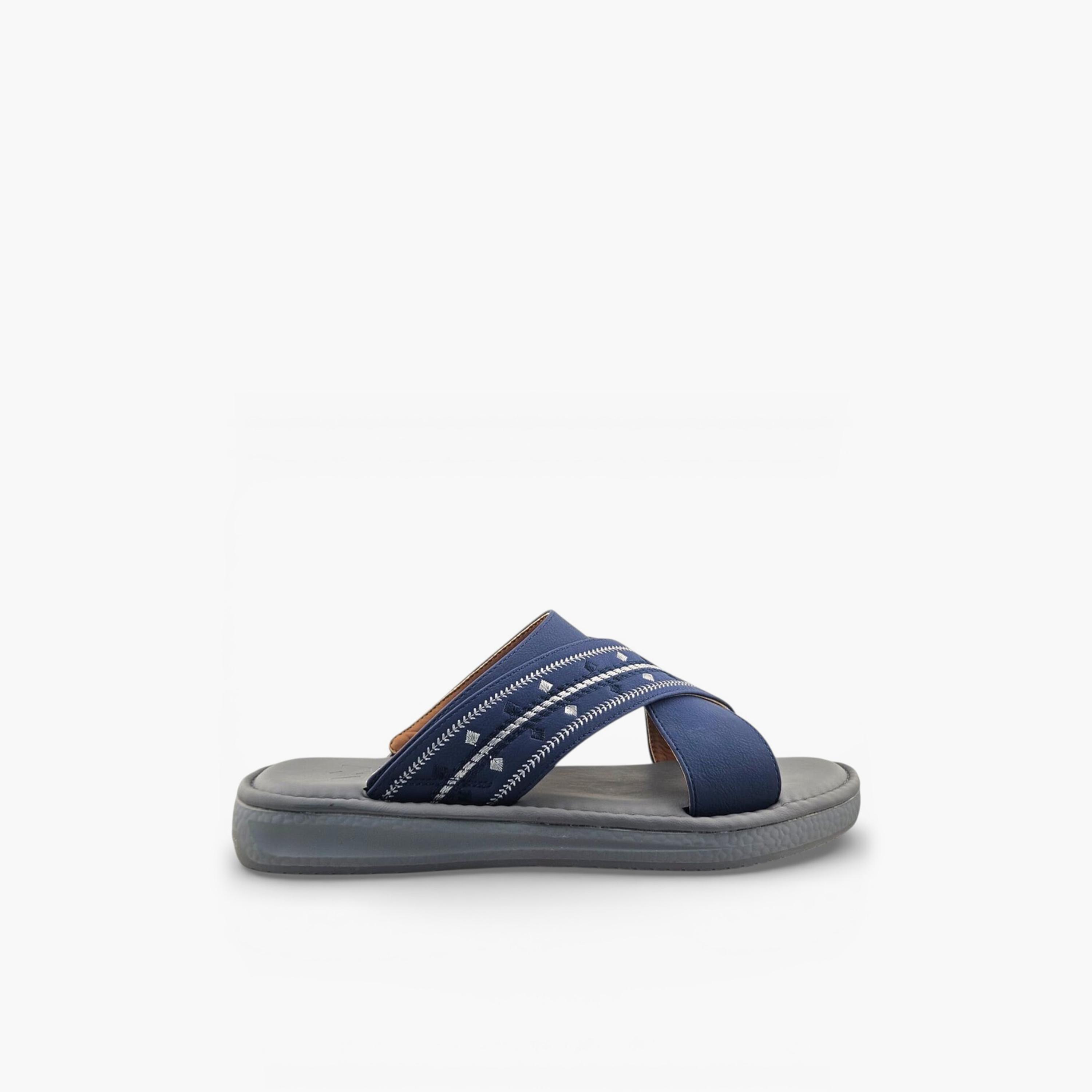 Al Fanoos Men's Slip-On Palazzo Al Turath Arabic Sandals | AFB26011-men-shoes-sandals-image-2