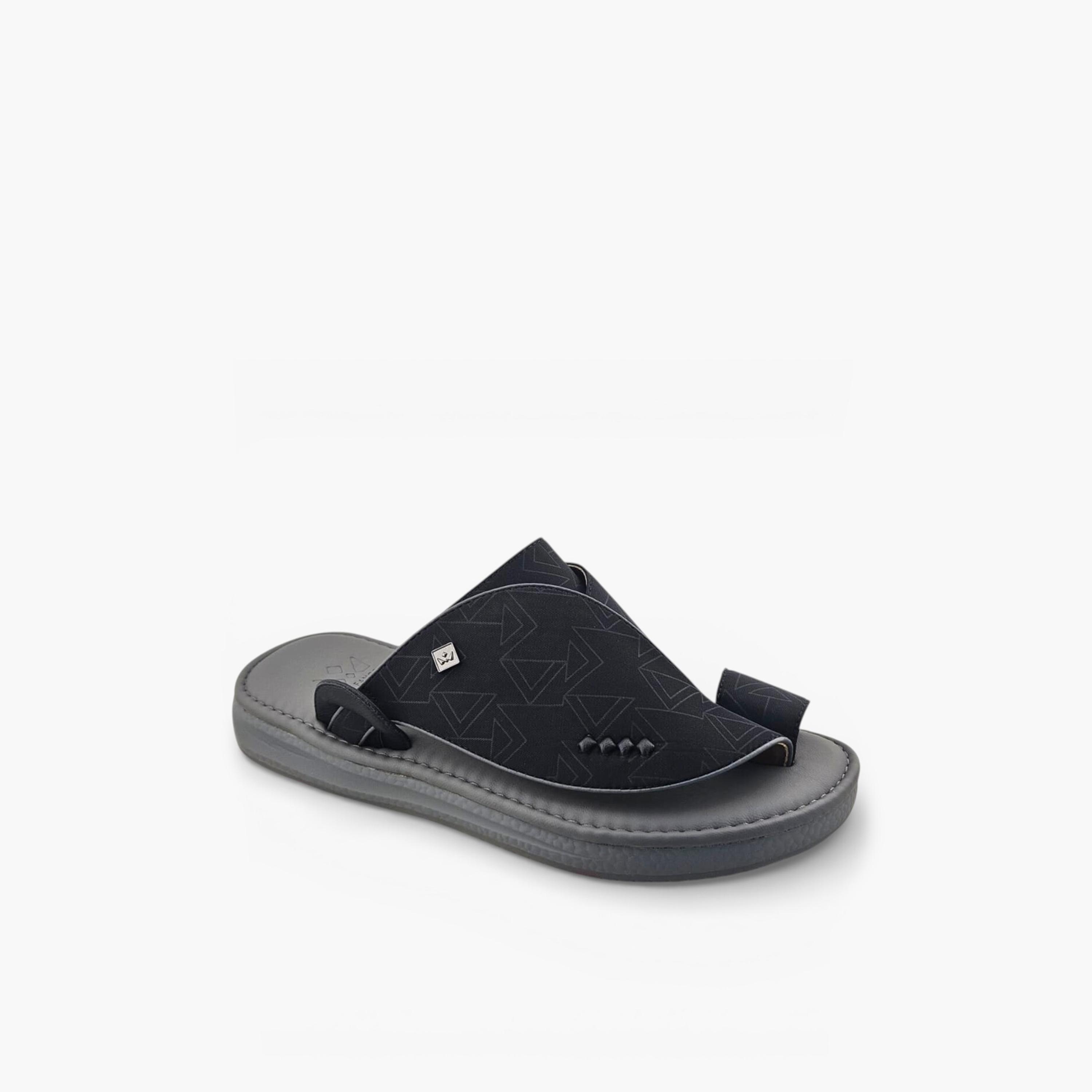 Al Fanoos Men's Slip-On Palazzo Al Turath Arabic Sandals | AFB26014-men-shoes-sandals-image-1