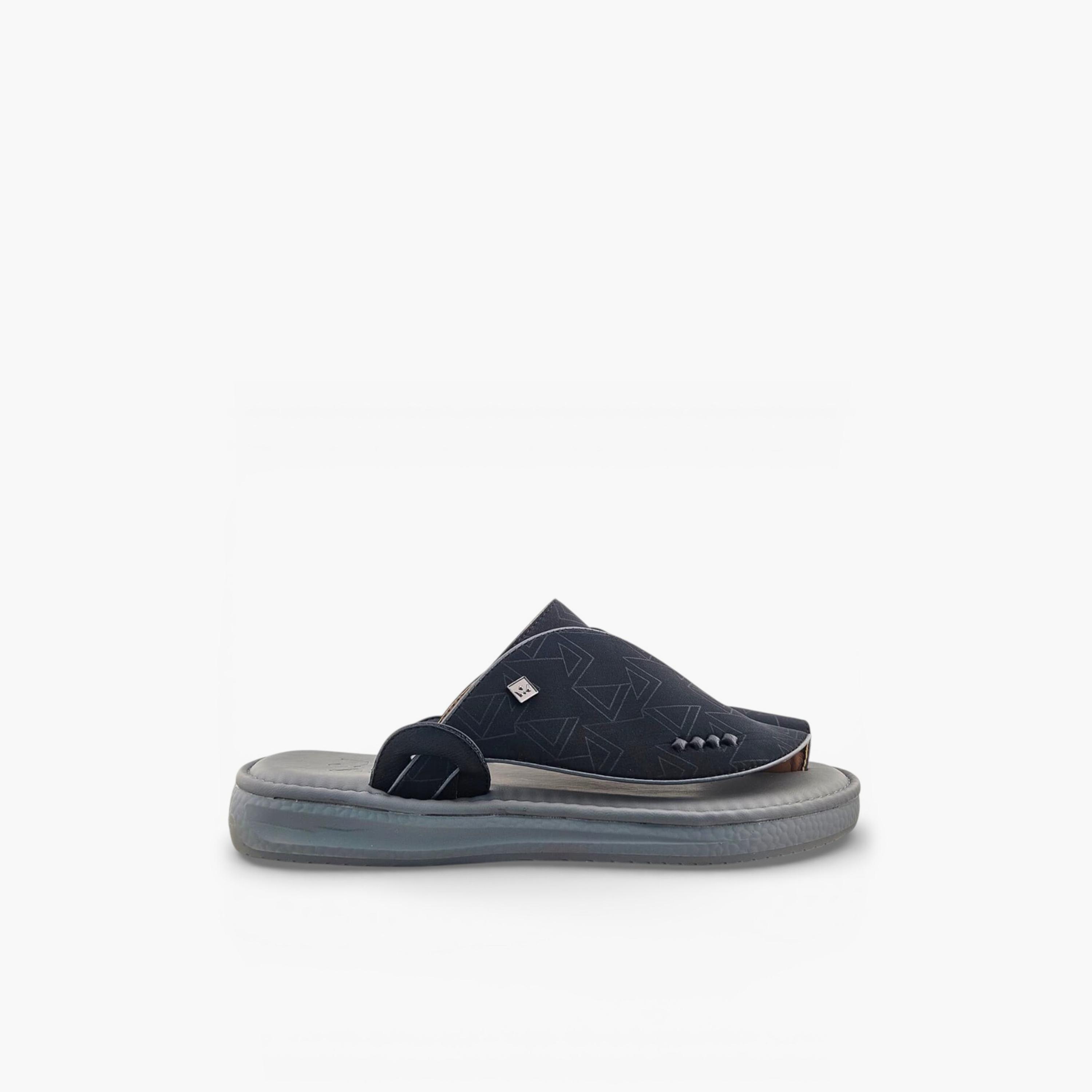 Al Fanoos Men's Slip-On Palazzo Al Turath Arabic Sandals | AFB26014-men-shoes-sandals-image-2