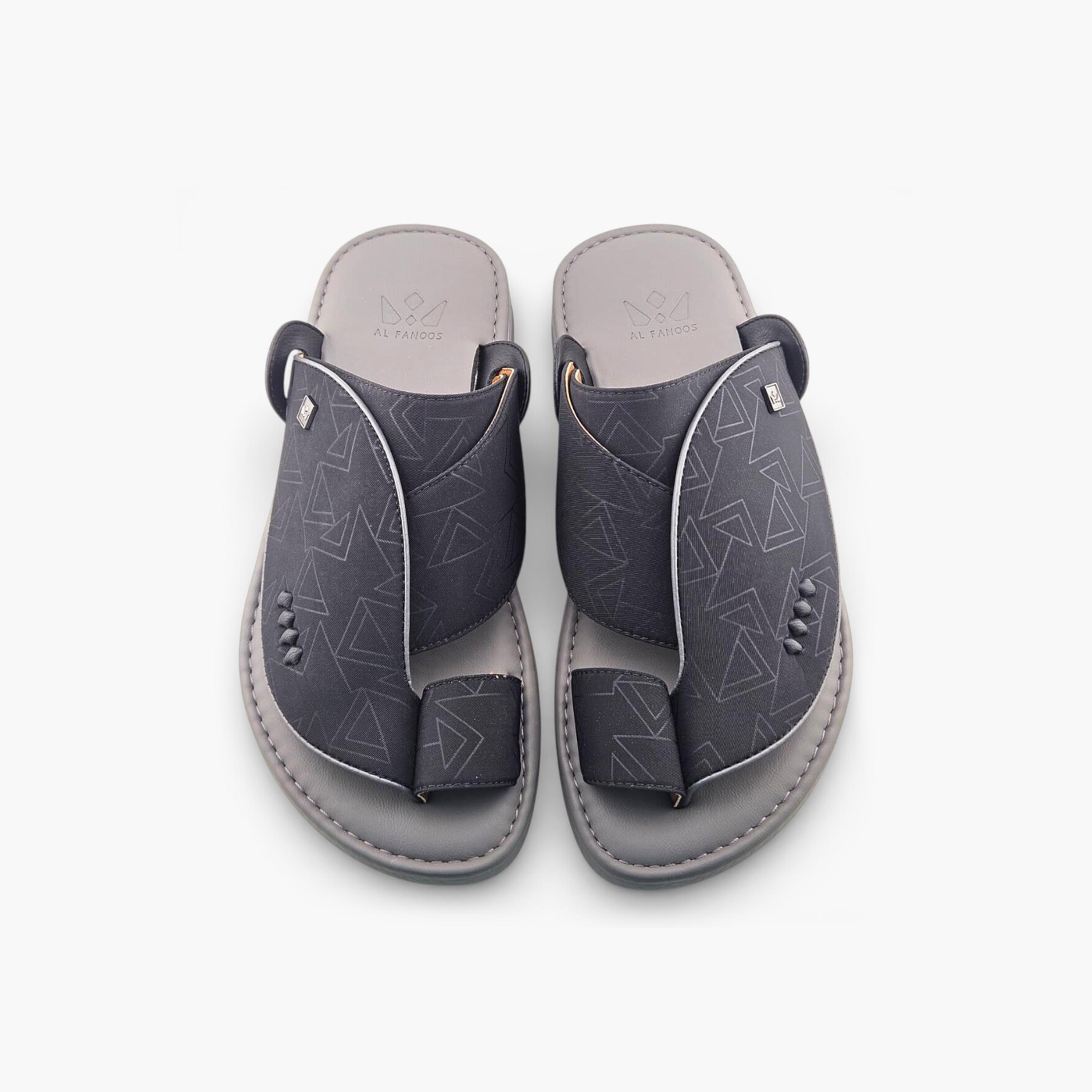Al Fanoos Men's Slip-On Palazzo Al Turath Arabic Sandals | AFB26014-men-shoes-sandals-image-3