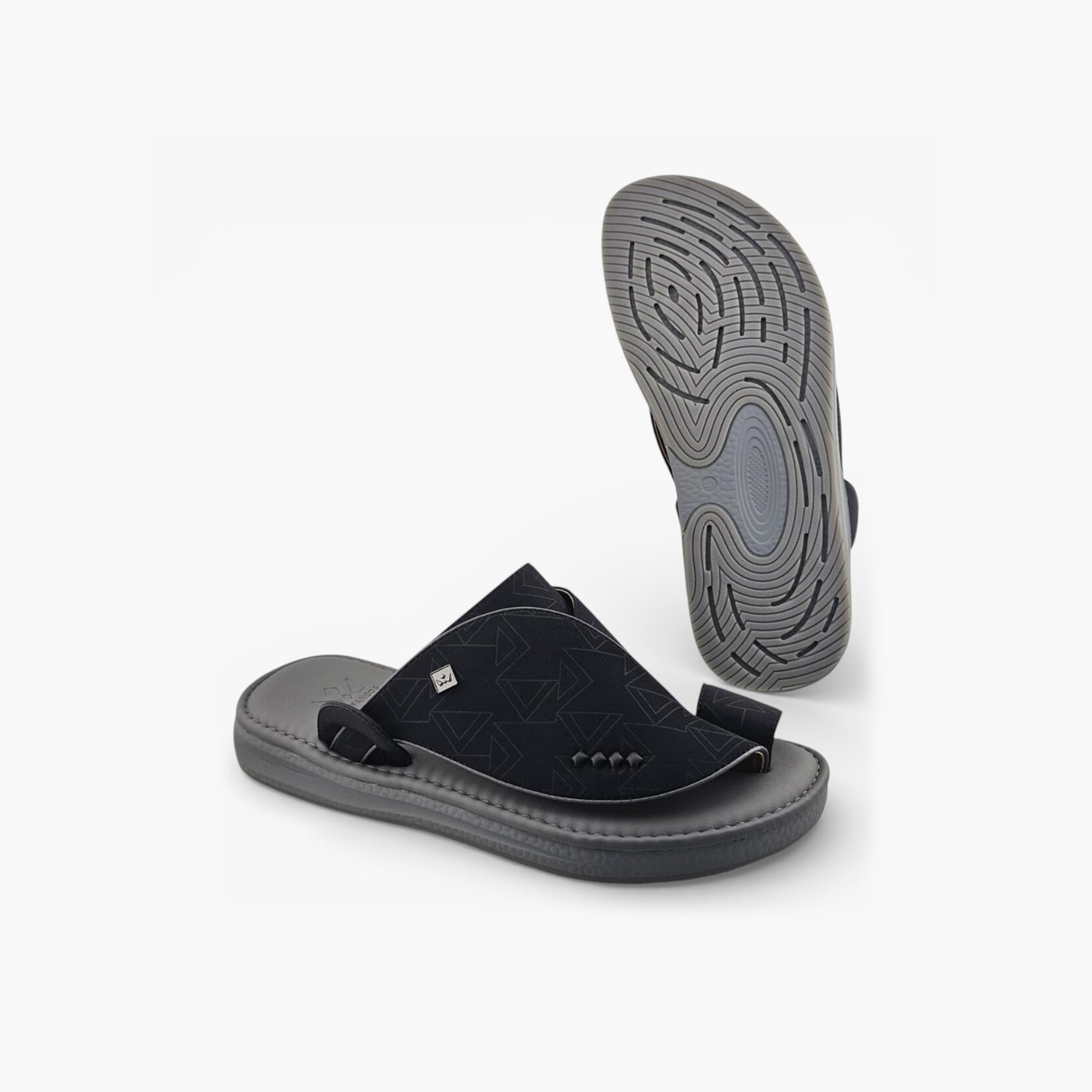 Al Fanoos Men's Slip-On Palazzo Al Turath Arabic Sandals | AFB26014-men-shoes-sandals-image-5