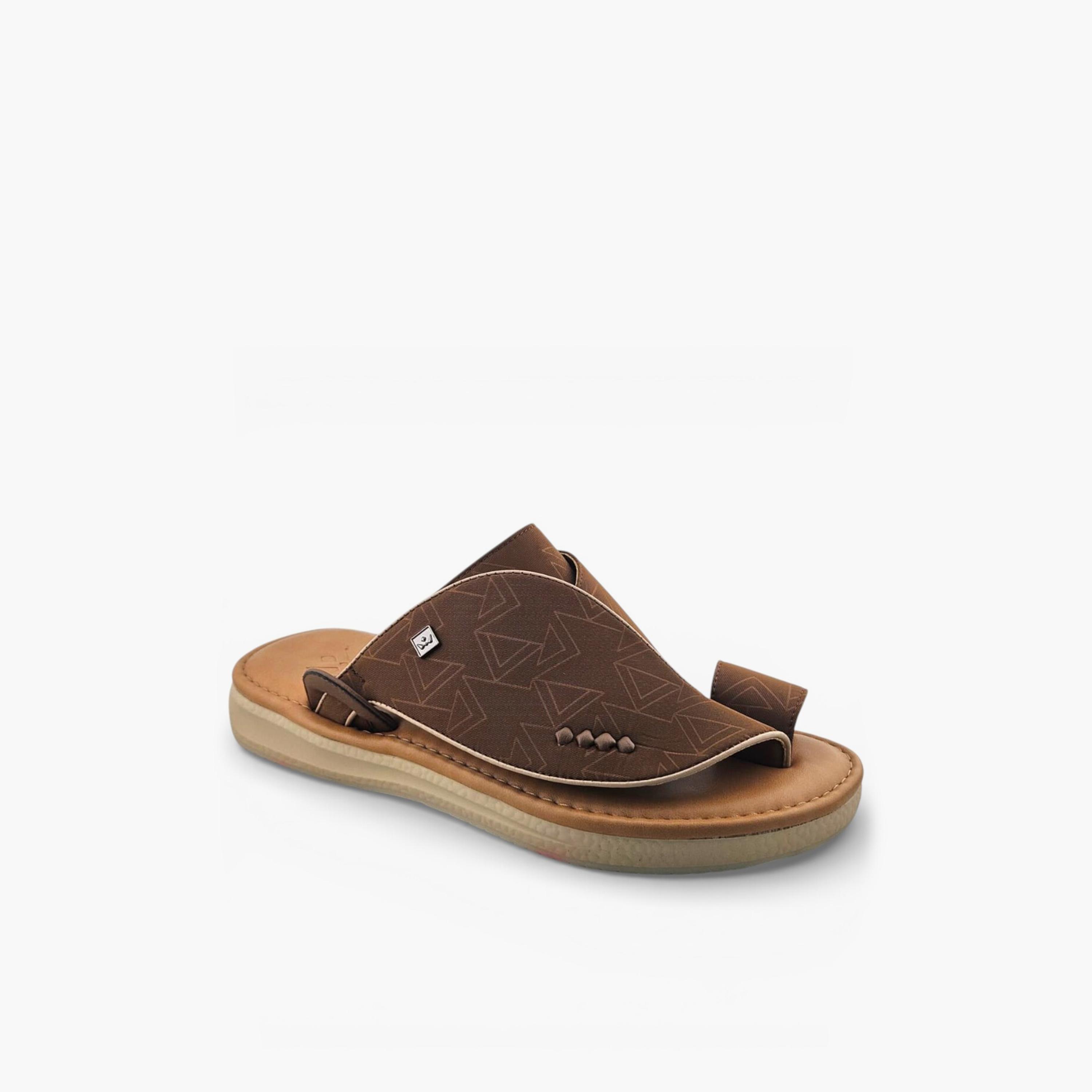 Al Fanoos Men's Slip-On Palazzo Al Turath Arabic Sandals | AFB26014-men-shoes-sandals-image-1