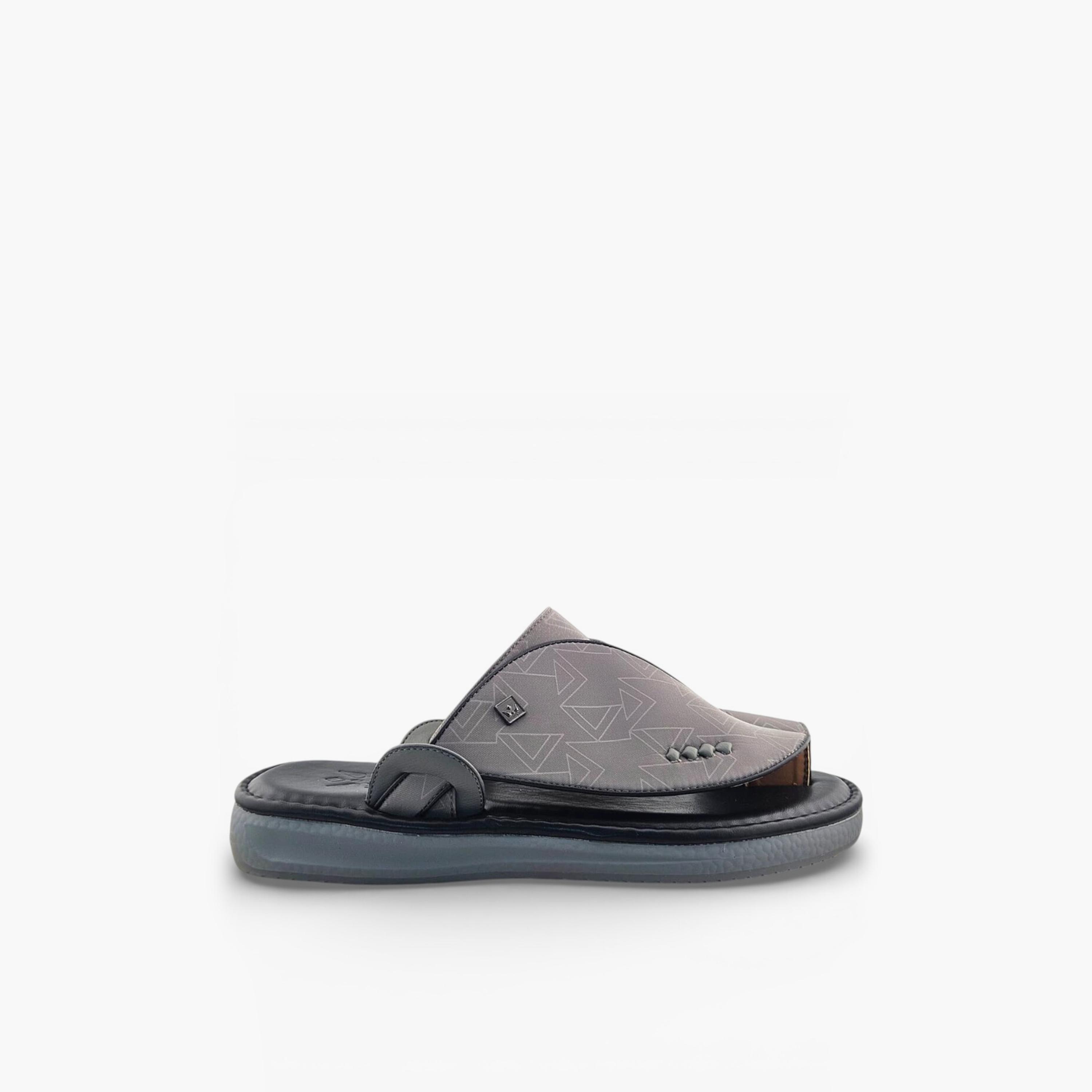 Al Fanoos Men's Slip-On Palazzo Al Turath Arabic Sandals | AFB26014-men-shoes-sandals-image-2