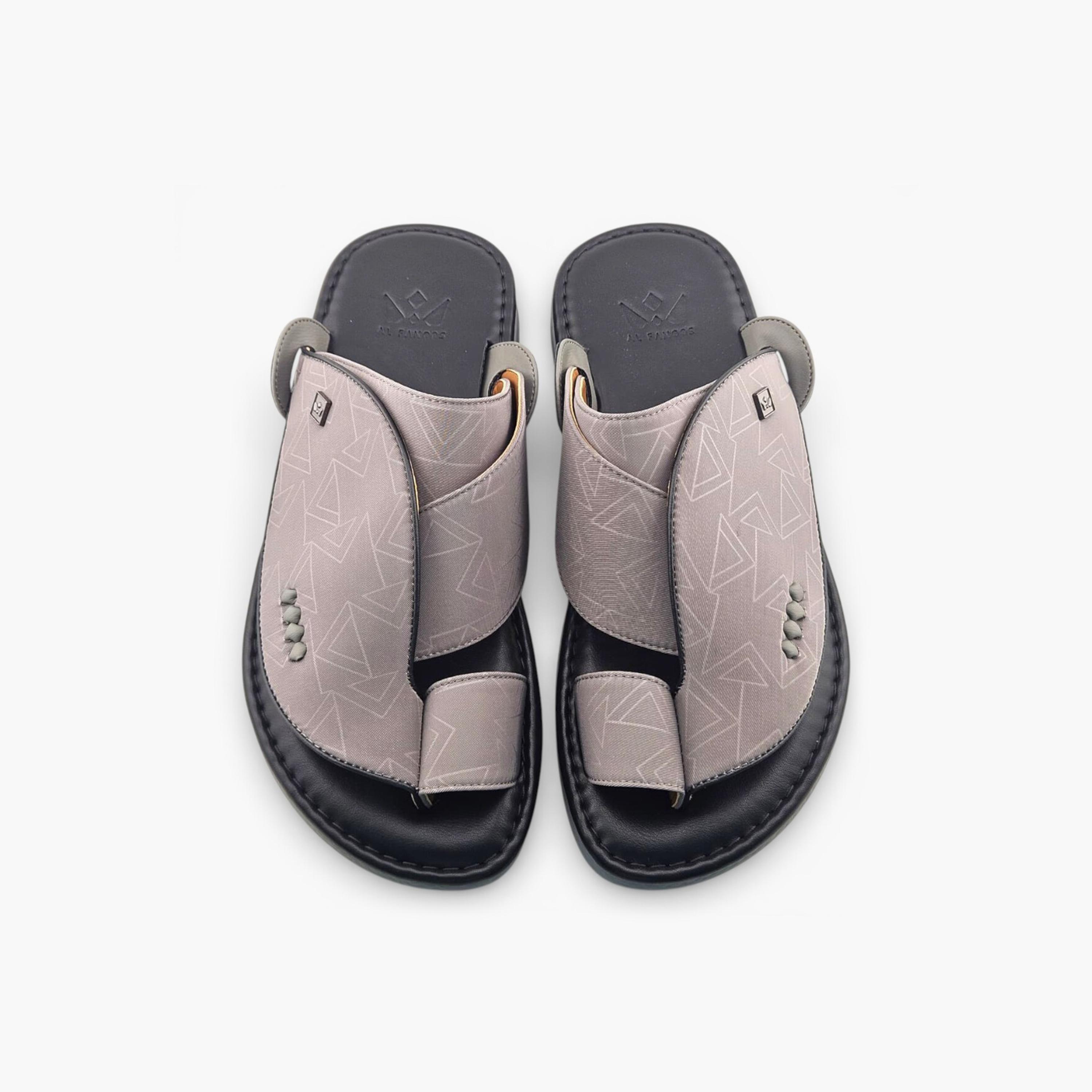 Al Fanoos Men's Slip-On Palazzo Al Turath Arabic Sandals | AFB26014-men-shoes-sandals-image-3