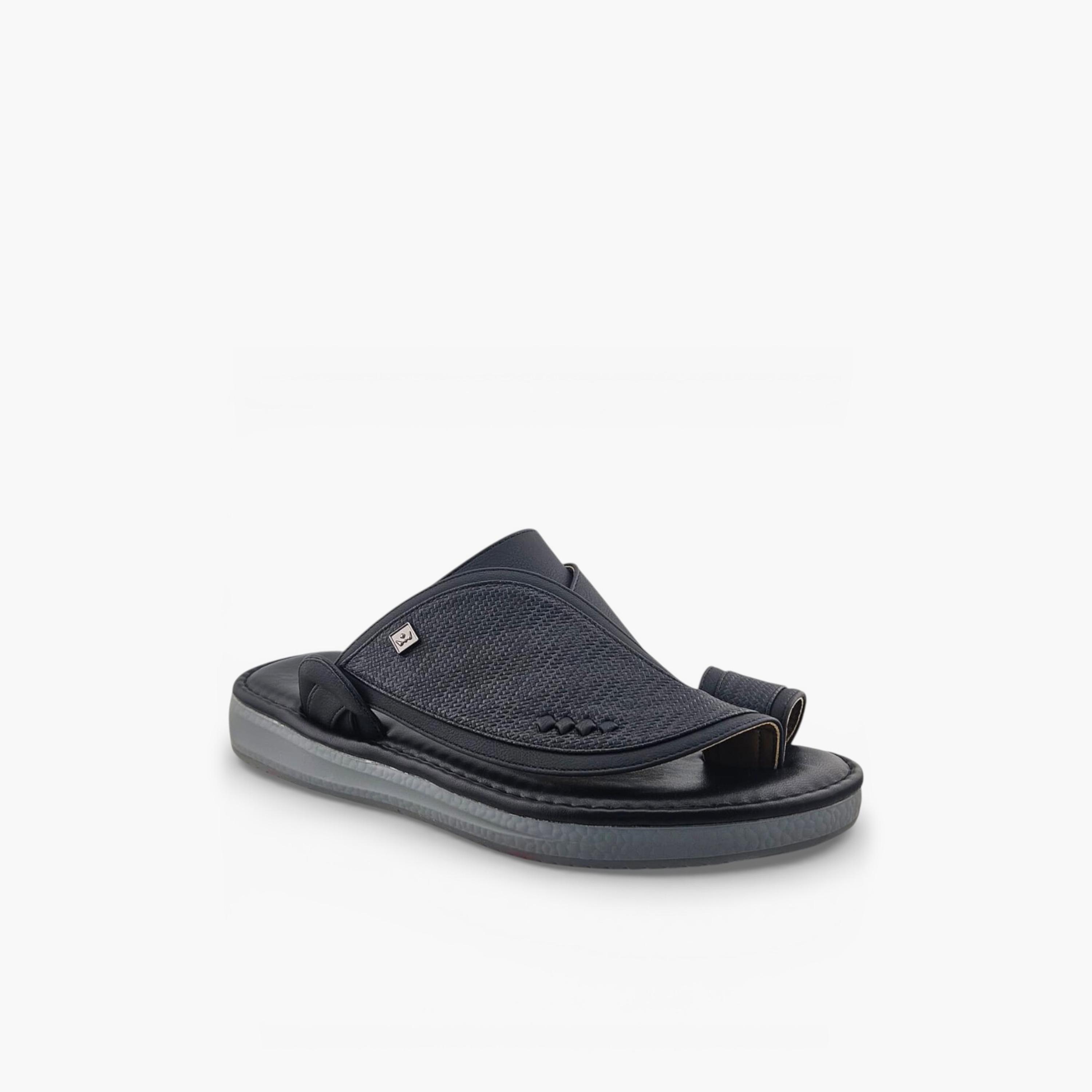 Al Fanoos Men's Slip-On Palazzo Al Turath Arabic Sandals | AFB26015-men-shoes-sandals-image-1