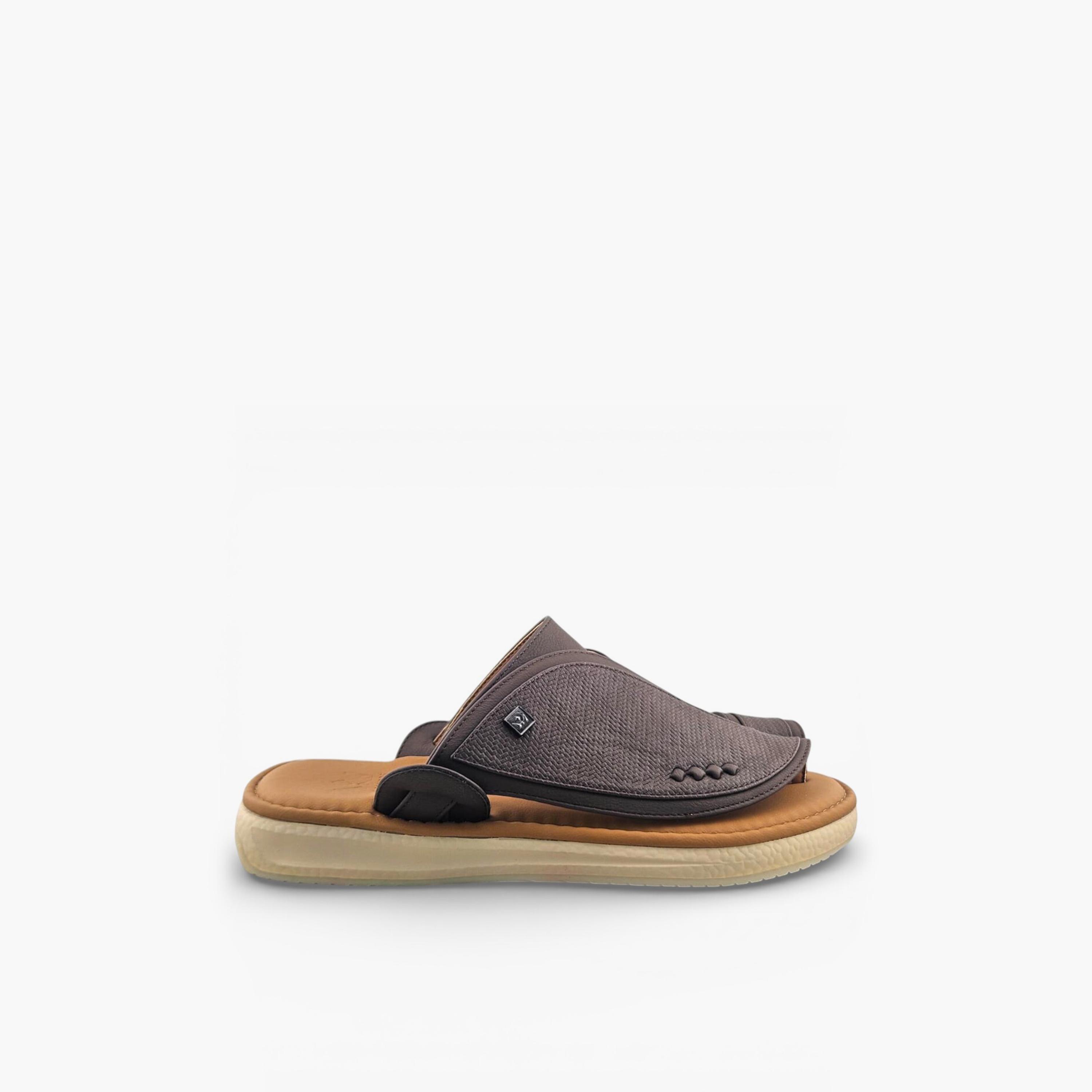Al Fanoos Men's Slip-On Palazzo Al Turath Arabic Sandals | AFB26015-men-shoes-sandals-image-2