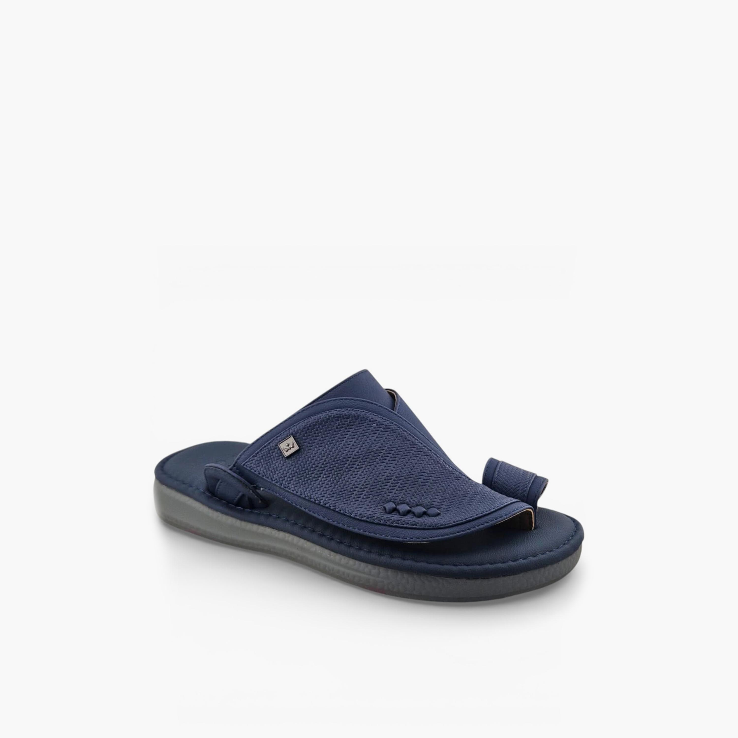 الفانوس - صندل بالازو رجالي سهل الارتداء تصميم التراث العربي | AFB26015-men-shoes-sandals-image-1