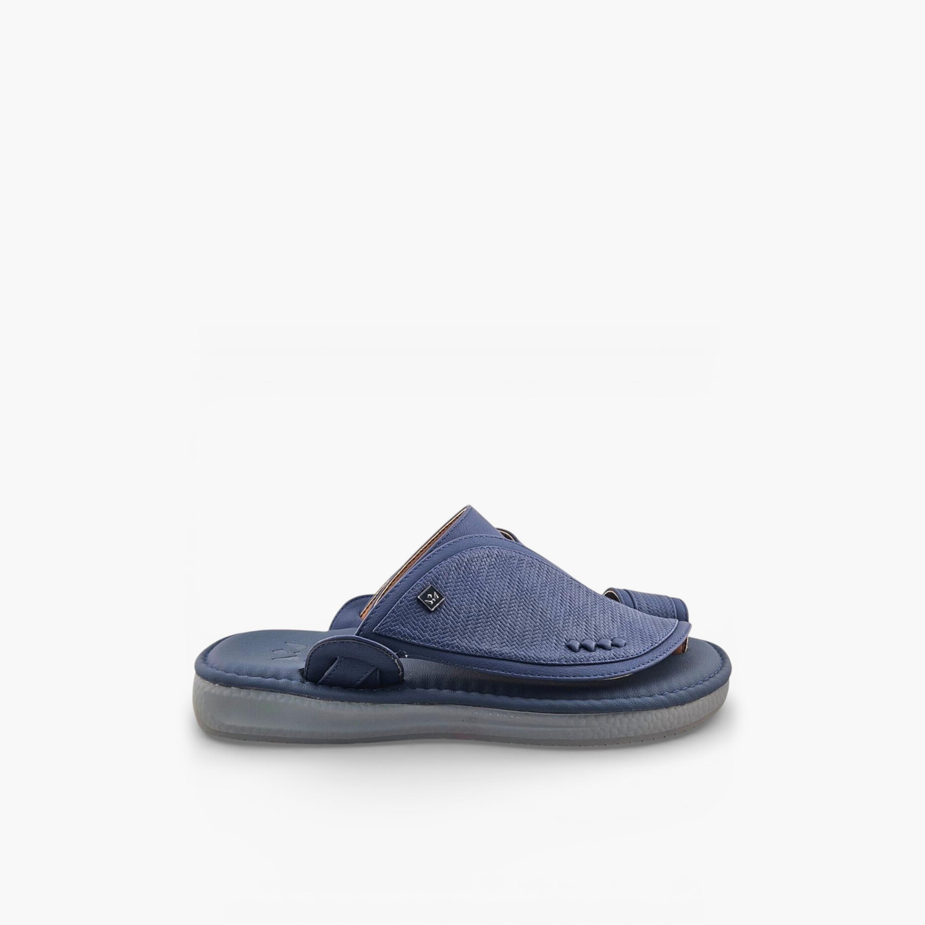الفانوس - صندل بالازو رجالي سهل الارتداء تصميم التراث العربي | AFB26015-men-shoes-sandals-image-2