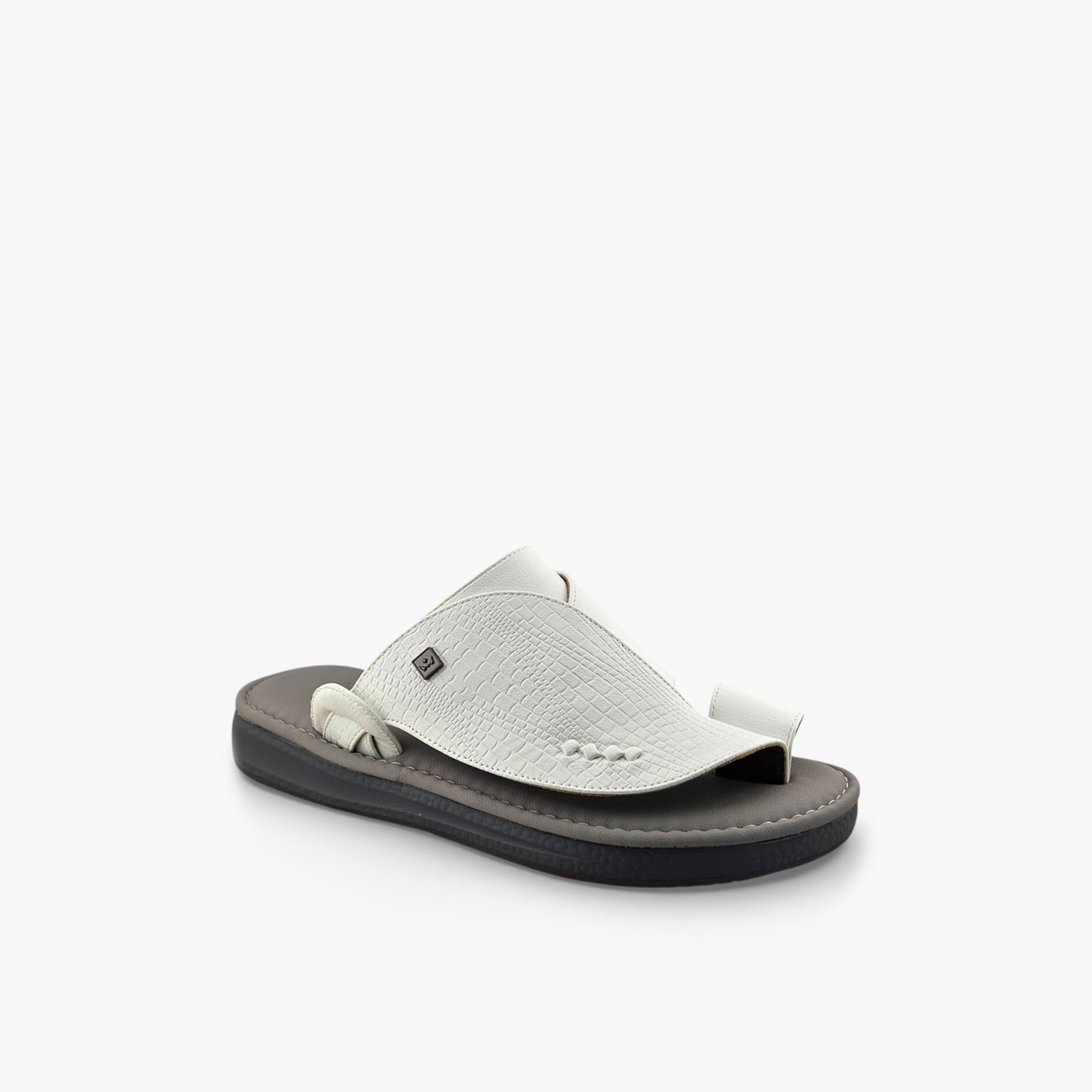 Al Fanoos Men's Slip-On Palazzo Al Turath Arabic Sandals | AFB26019-men-shoes-sandals-image-1