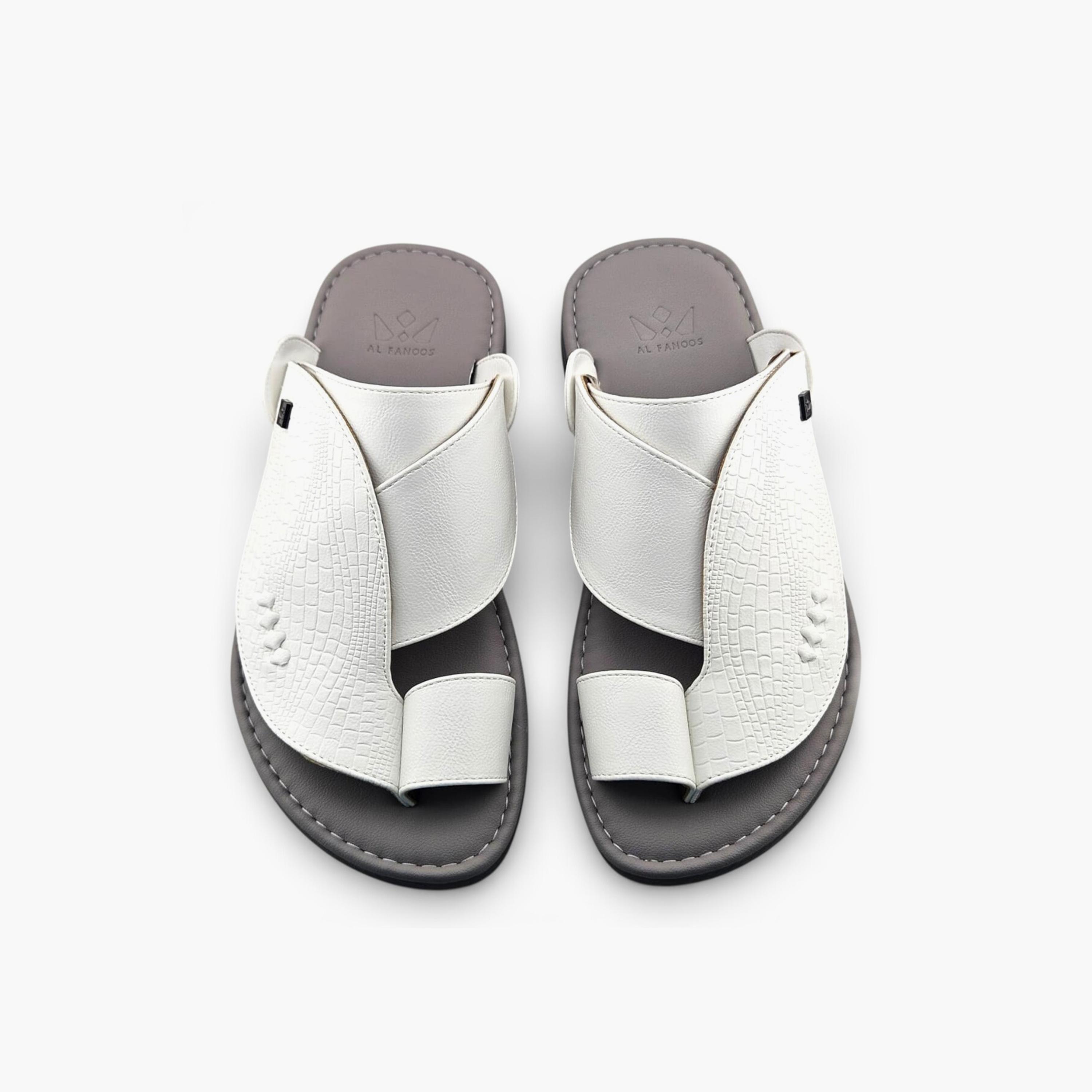 Al Fanoos Men's Slip-On Palazzo Al Turath Arabic Sandals | AFB26019-men-shoes-sandals-image-3