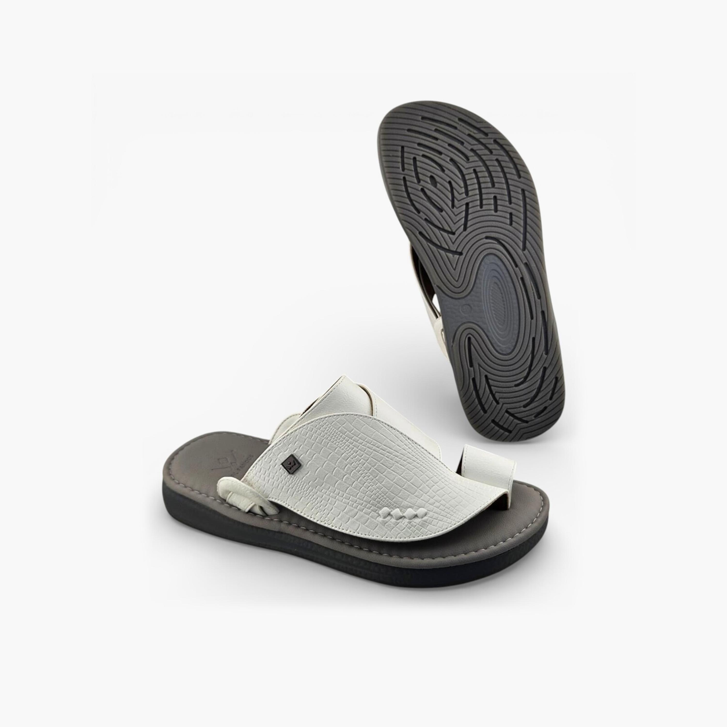 Al Fanoos Men's Slip-On Palazzo Al Turath Arabic Sandals | AFB26019-men-shoes-sandals-image-5
