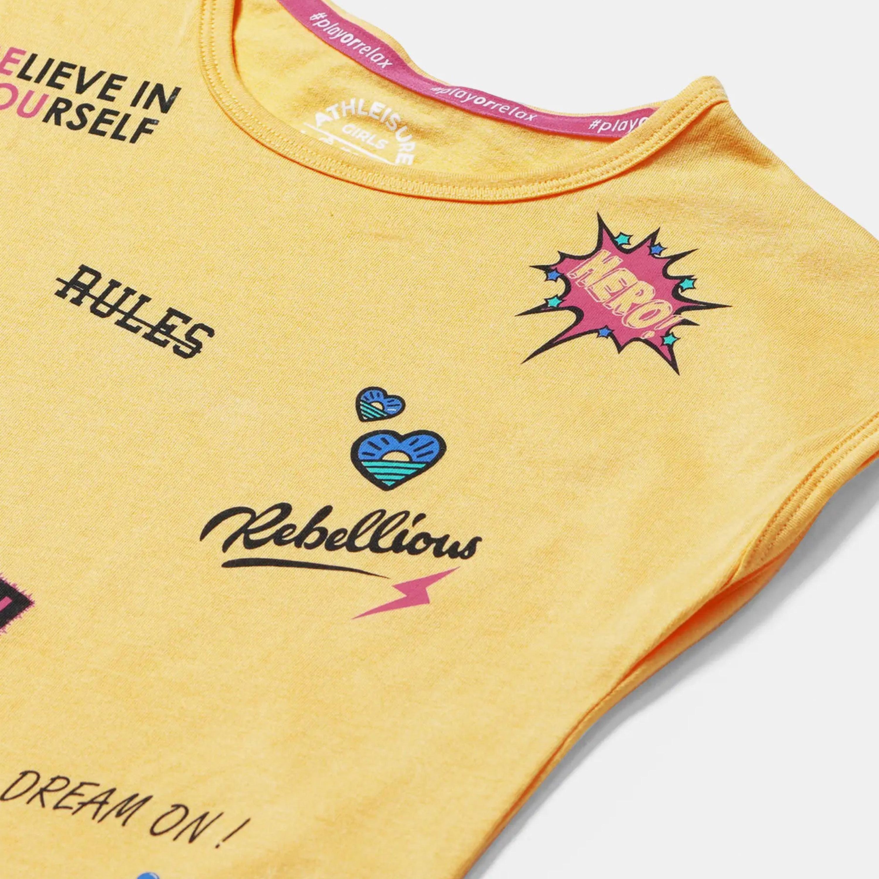 Jockey Girl's Athleisure Kids T-Shirt-girls-clothing-blousesandshirts-image-6