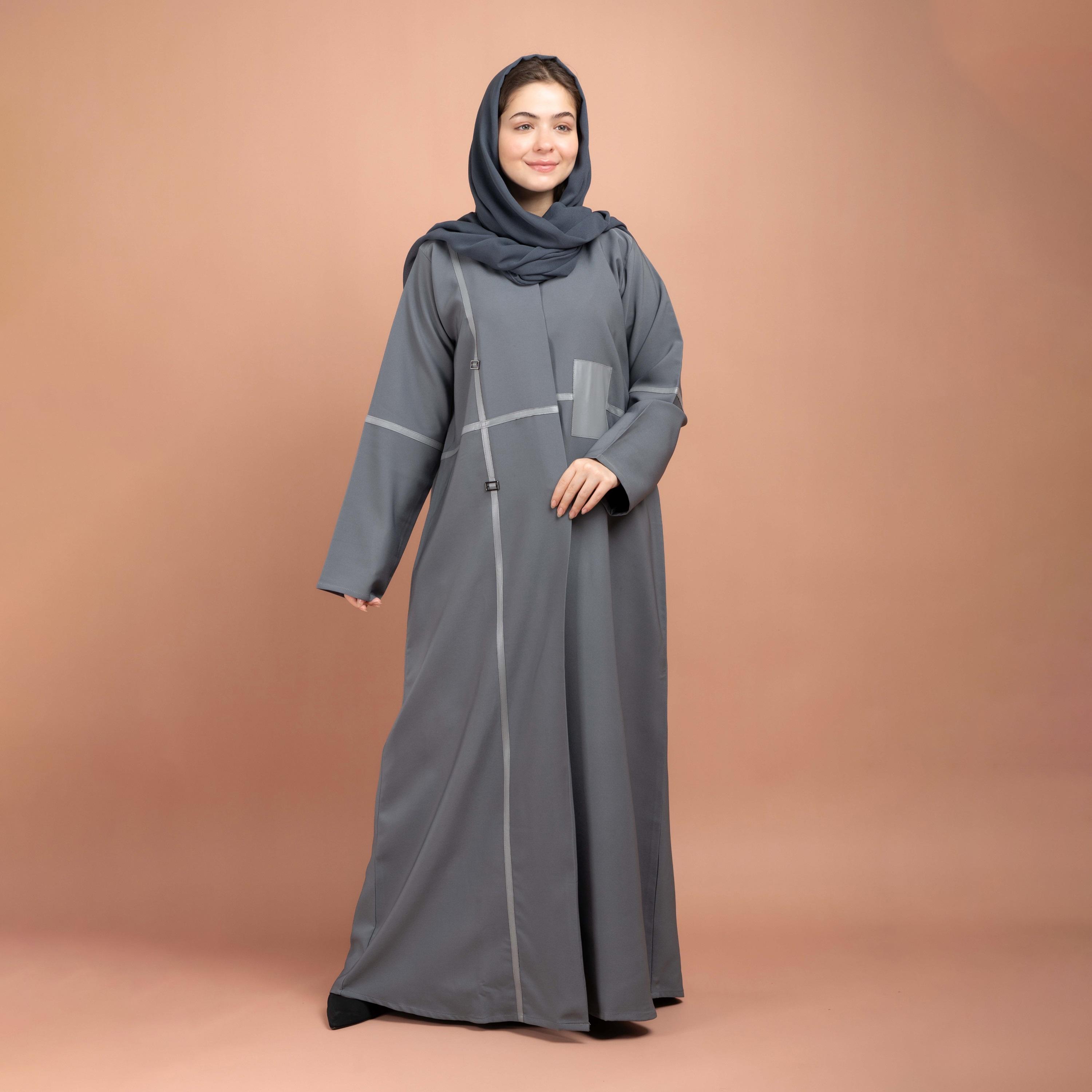 عباية رقعة إماراتية مزينة مع حجاب من إيككسا-women-arabicclothing-abayas-image-6