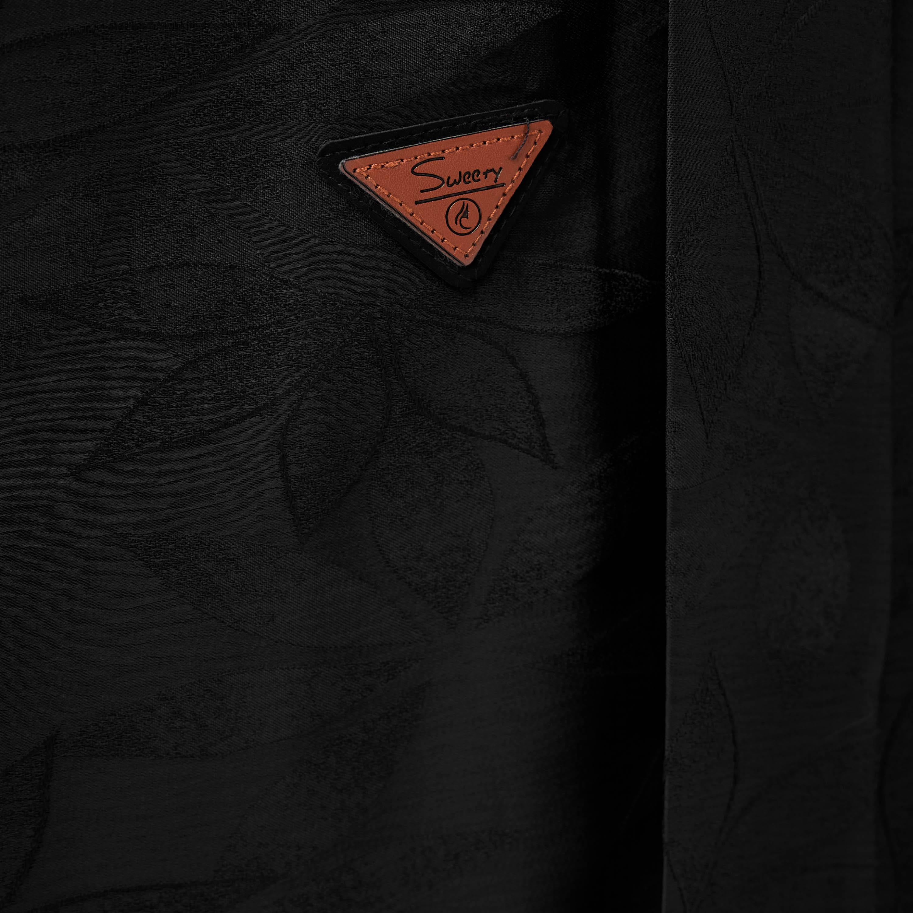 Hadiyath Al Madinah Textured Abaya with Hijab-women-arabicclothing-abayas-image-8