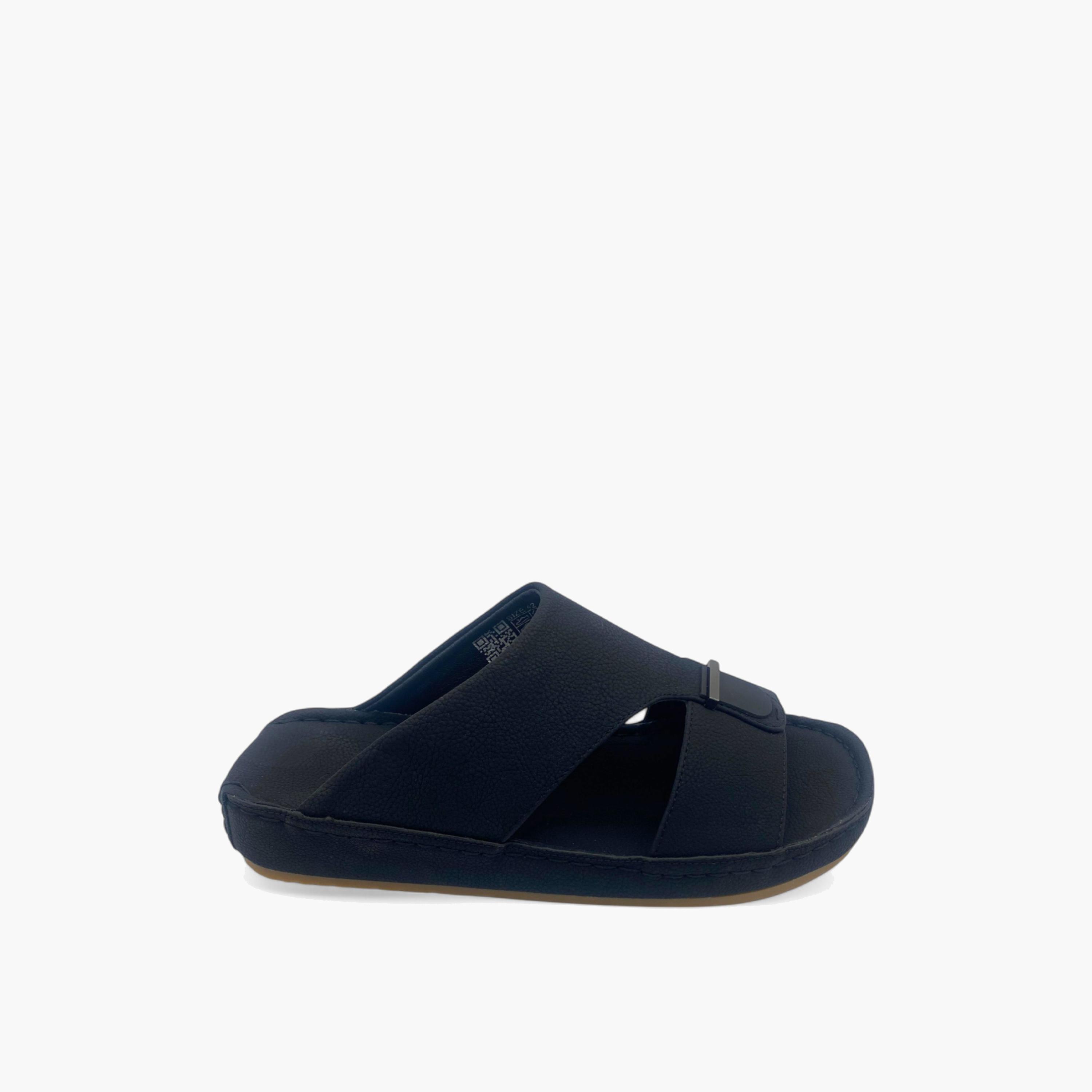 الفانوس- صندل عربي مخملي للرجال سهل الإرتداء | AL2502091-men-shoes-sandals-image-3