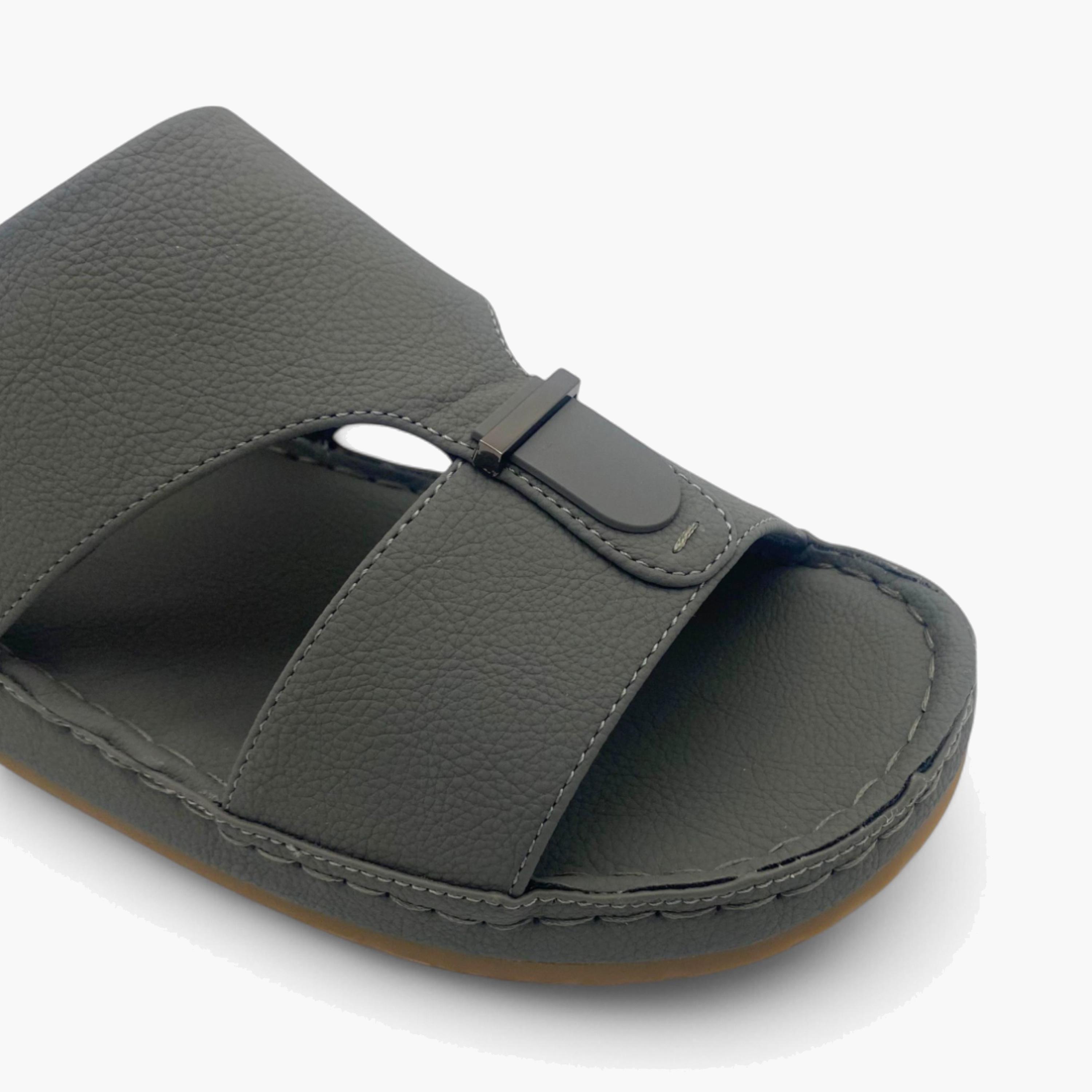 Al Fanoos Men's Slip-On Velvet Bliss Arabic Sandals | AL2502091-men-shoes-sandals-image-2