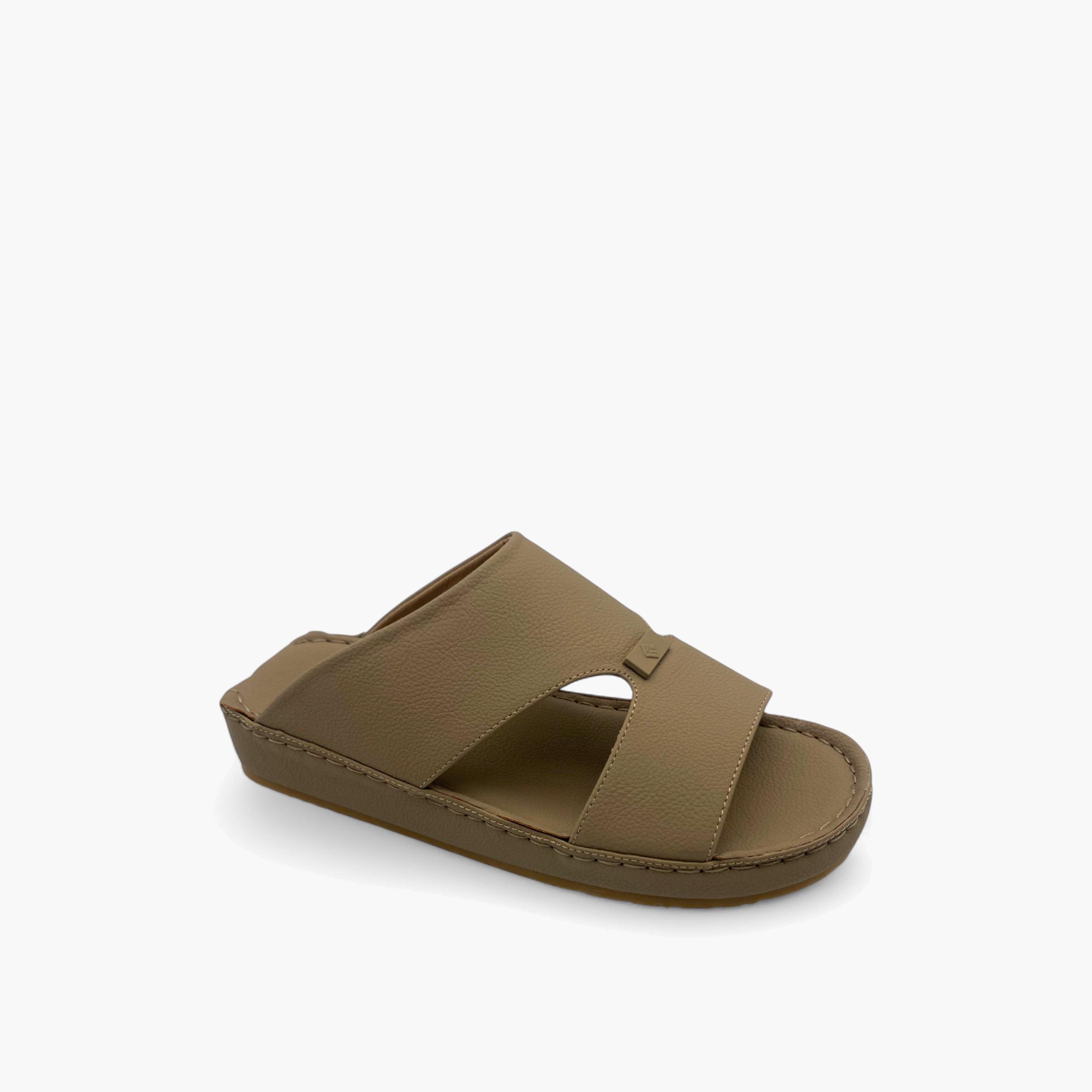 الفانوس- صندل عربي مخملي للرجال سهل الإرتداء | AL2502092-men-shoes-sandals-image-1