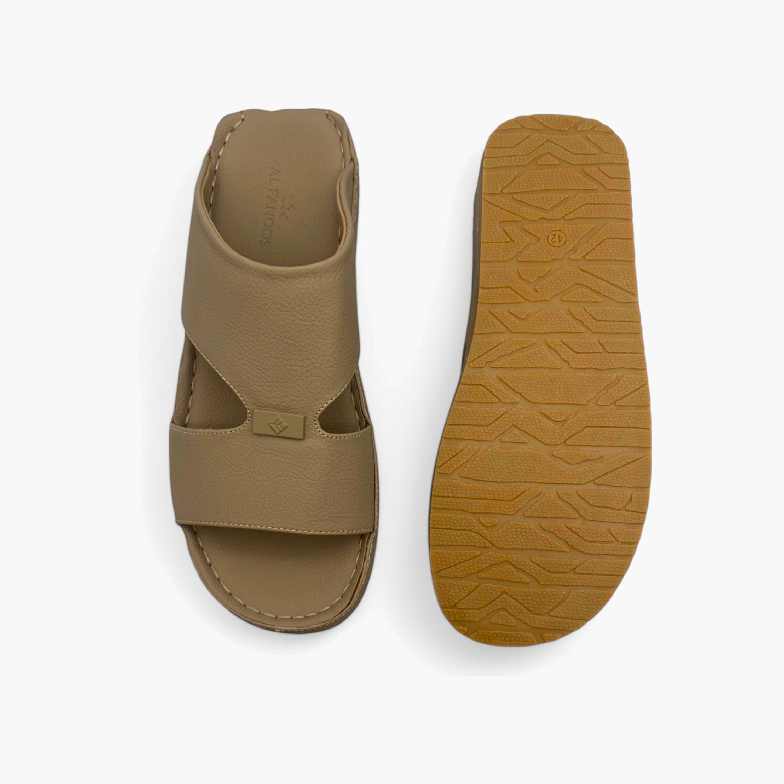الفانوس- صندل عربي مخملي للرجال سهل الإرتداء | AL2502092-men-shoes-sandals-image-5