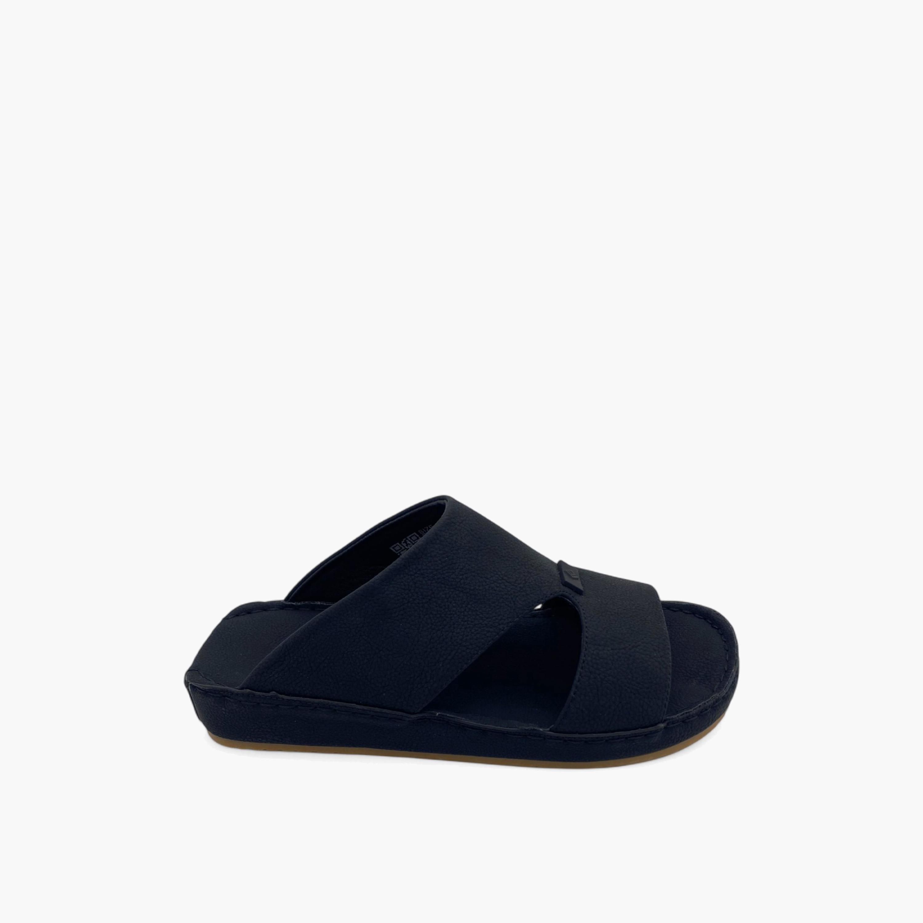 الفانوس- صندل عربي مخملي للرجال سهل الإرتداء | AL2502092-men-shoes-sandals-image-3