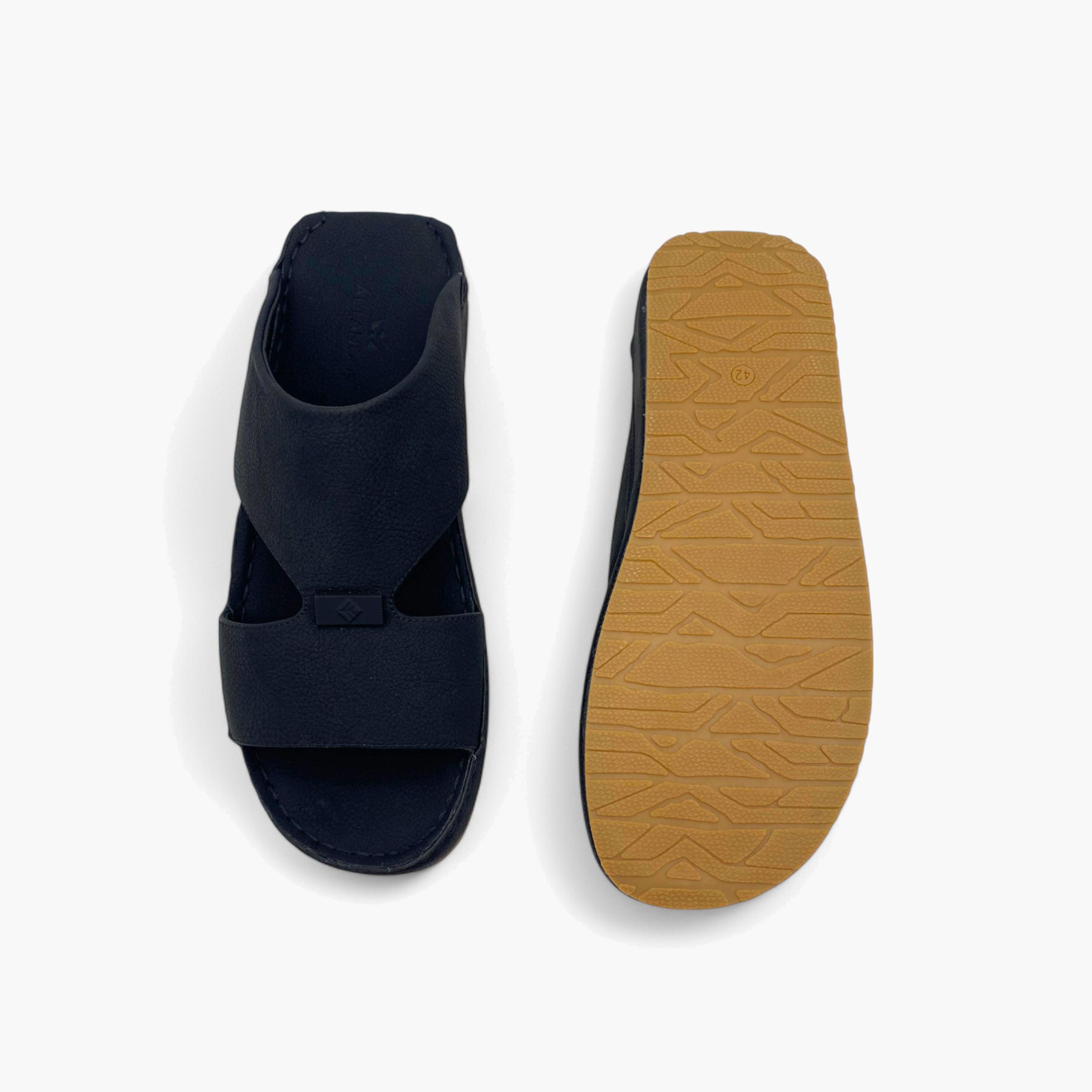 الفانوس- صندل عربي مخملي للرجال سهل الإرتداء | AL2502092-men-shoes-sandals-image-5