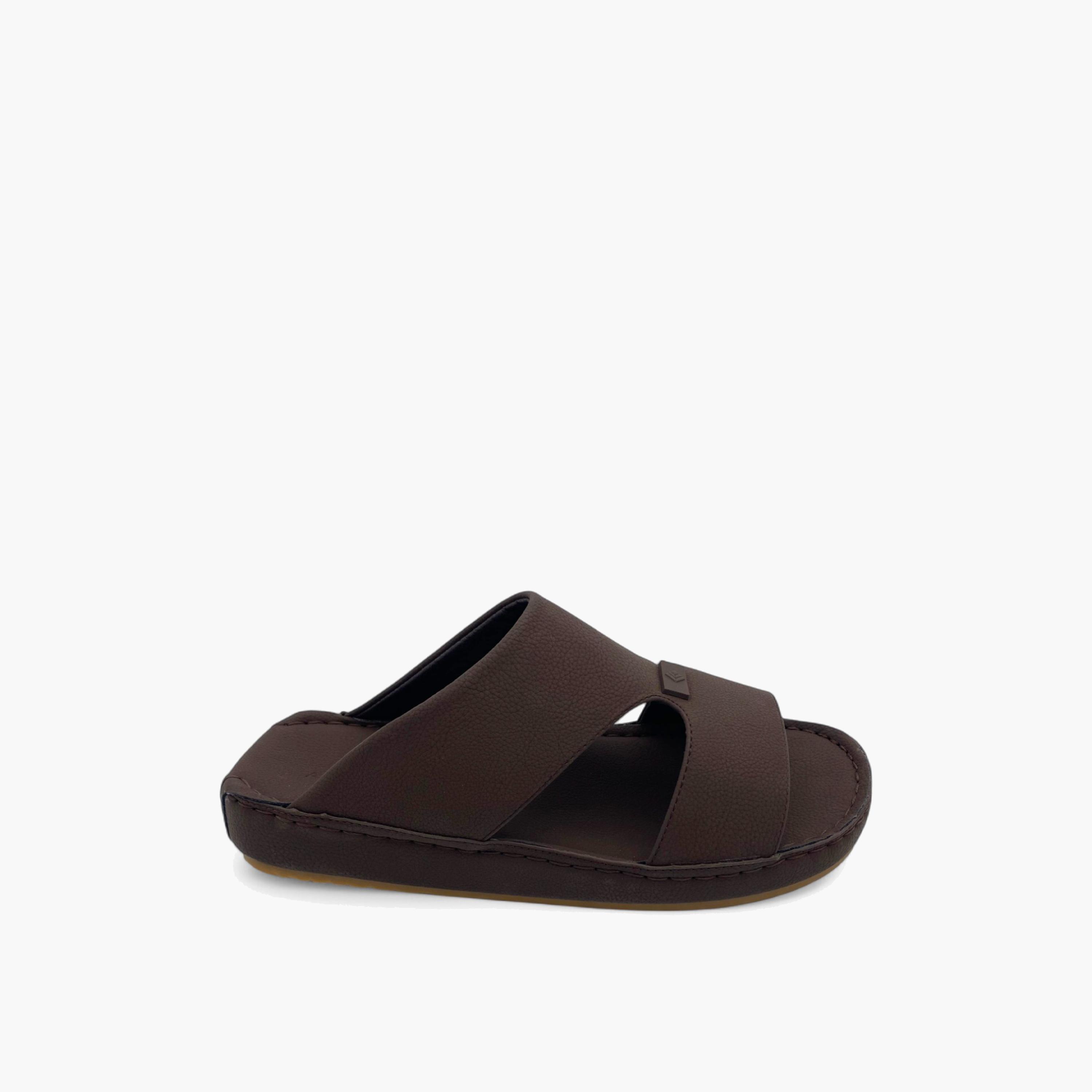الفانوس- صندل عربي مخملي للرجال سهل الإرتداء | AL2502092-men-shoes-sandals-image-3