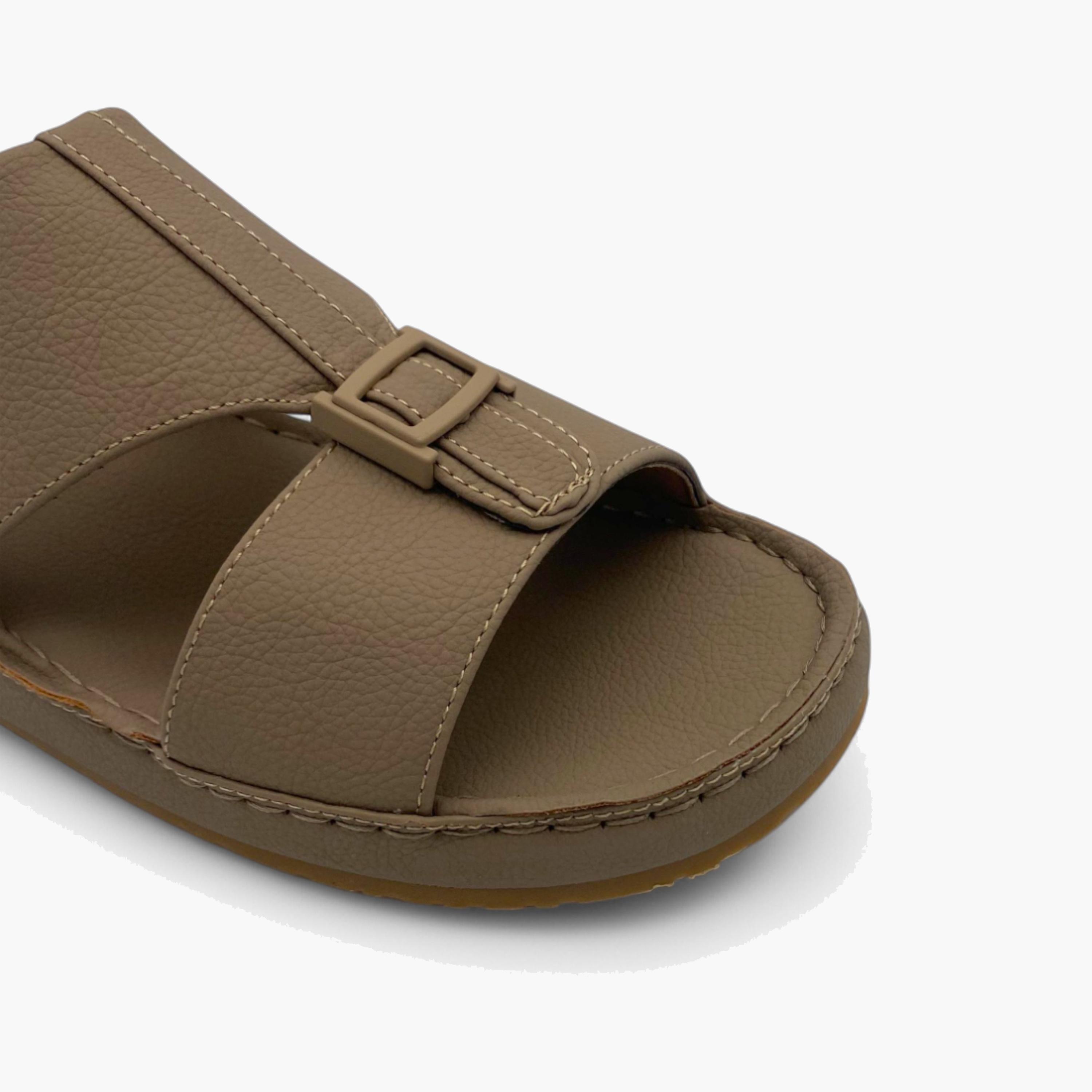 Al Fanoos Men's Slip-On Velvet Bliss Arabic Sandals | AL2502093-men-shoes-sandals-image-2
