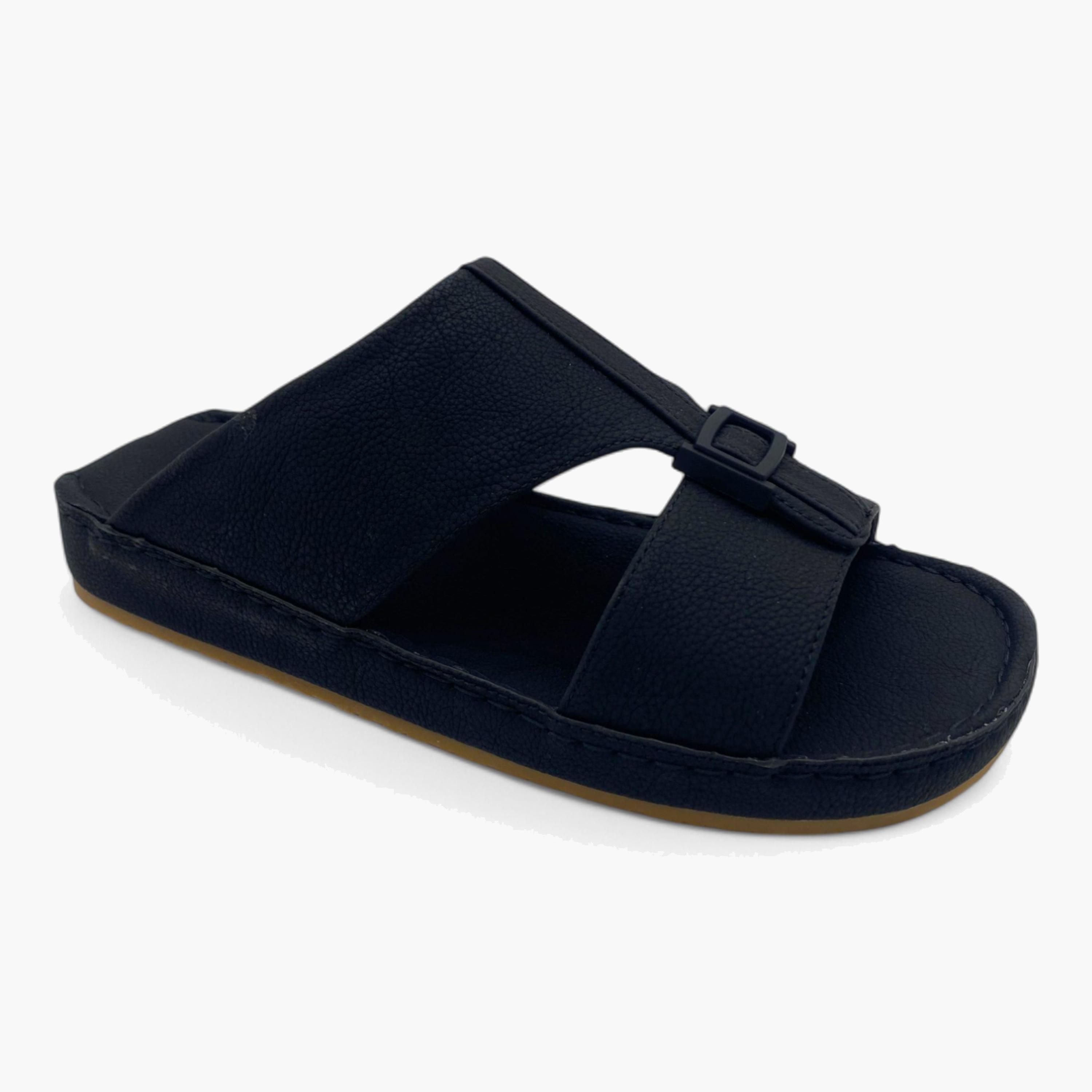 Al Fanoos Men's Slip-On Velvet Bliss Arabic Sandals | AL2502093-men-shoes-sandals-image-1