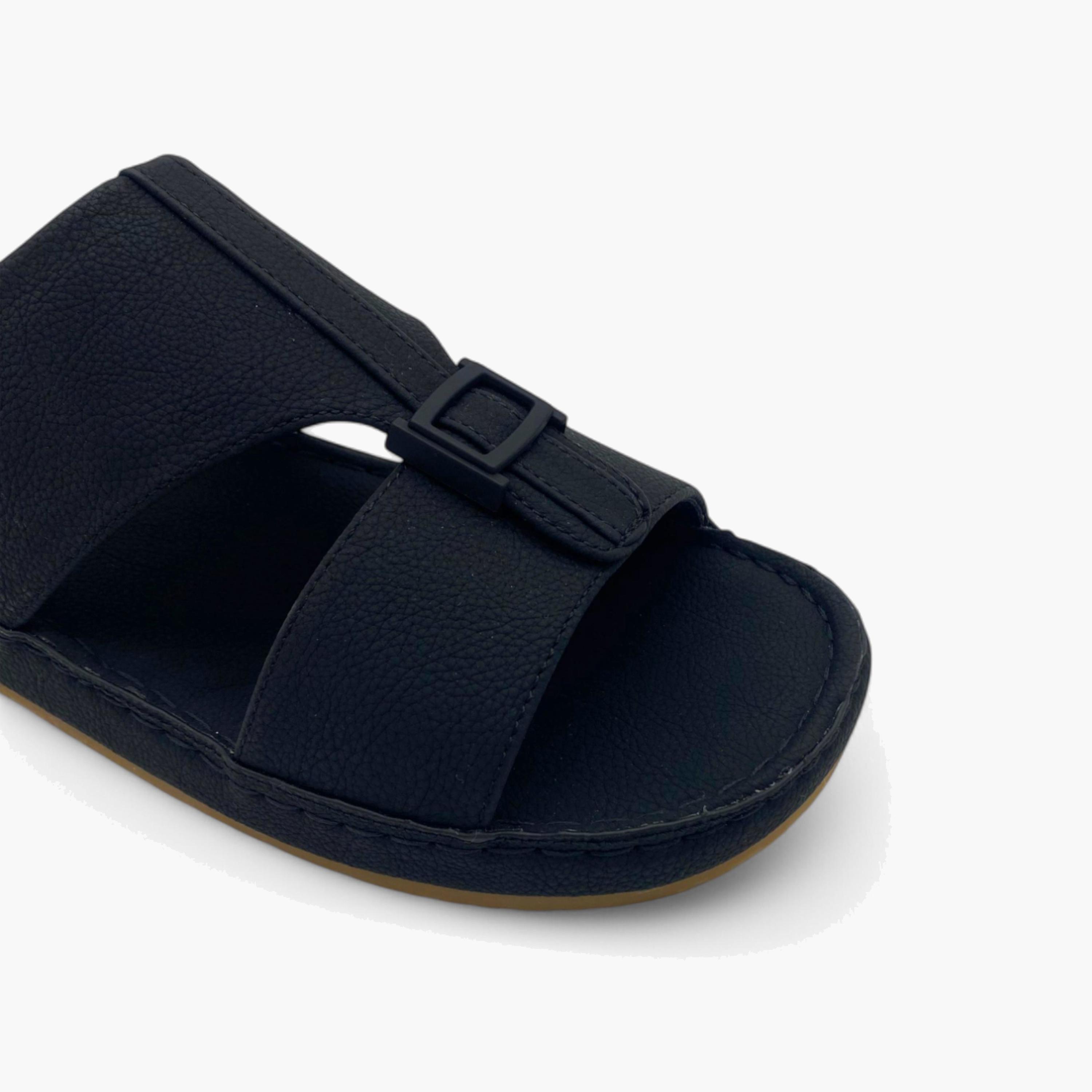 Al Fanoos Men's Slip-On Velvet Bliss Arabic Sandals | AL2502093-men-shoes-sandals-image-2