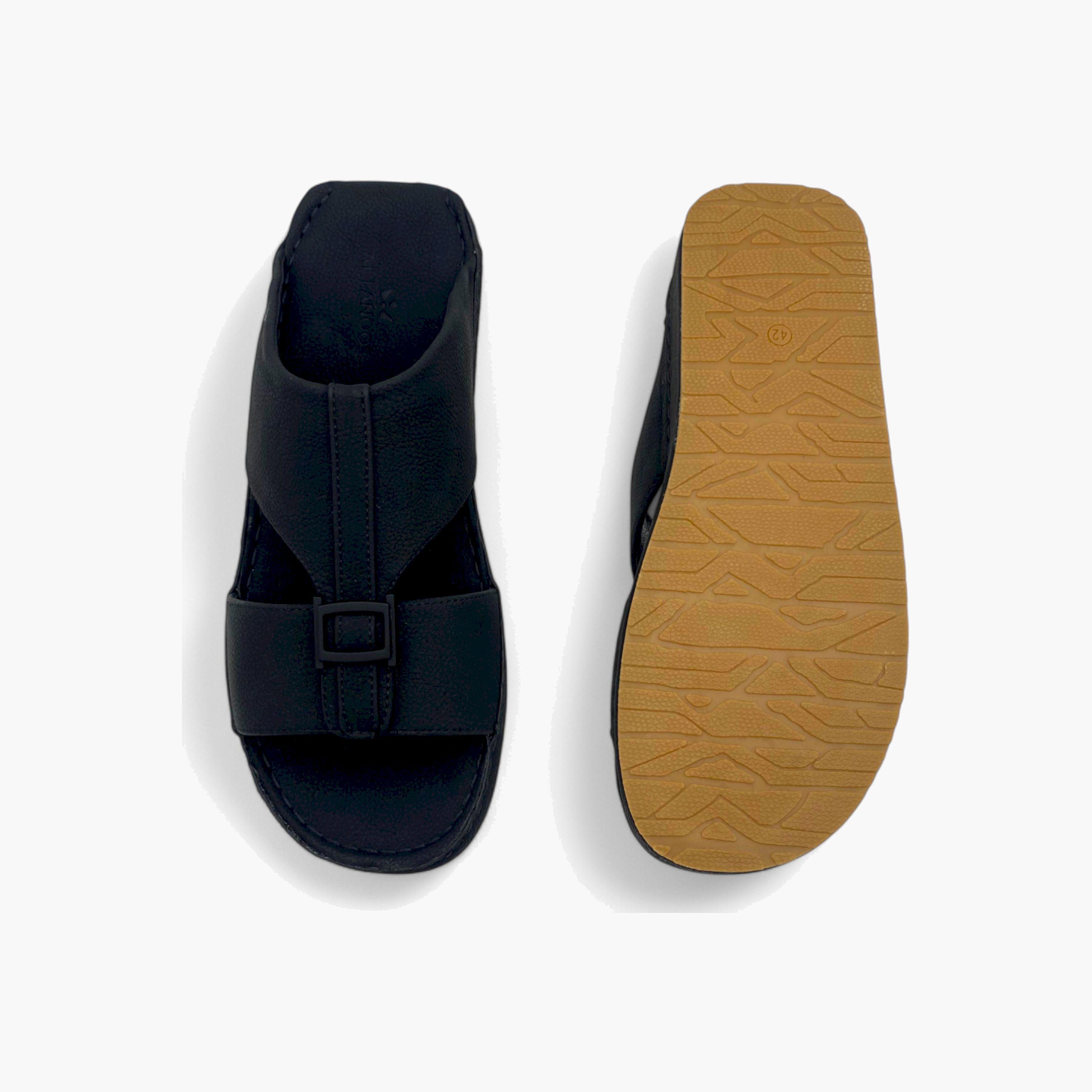 Al Fanoos Men's Slip-On Velvet Bliss Arabic Sandals | AL2502093-men-shoes-sandals-image-5