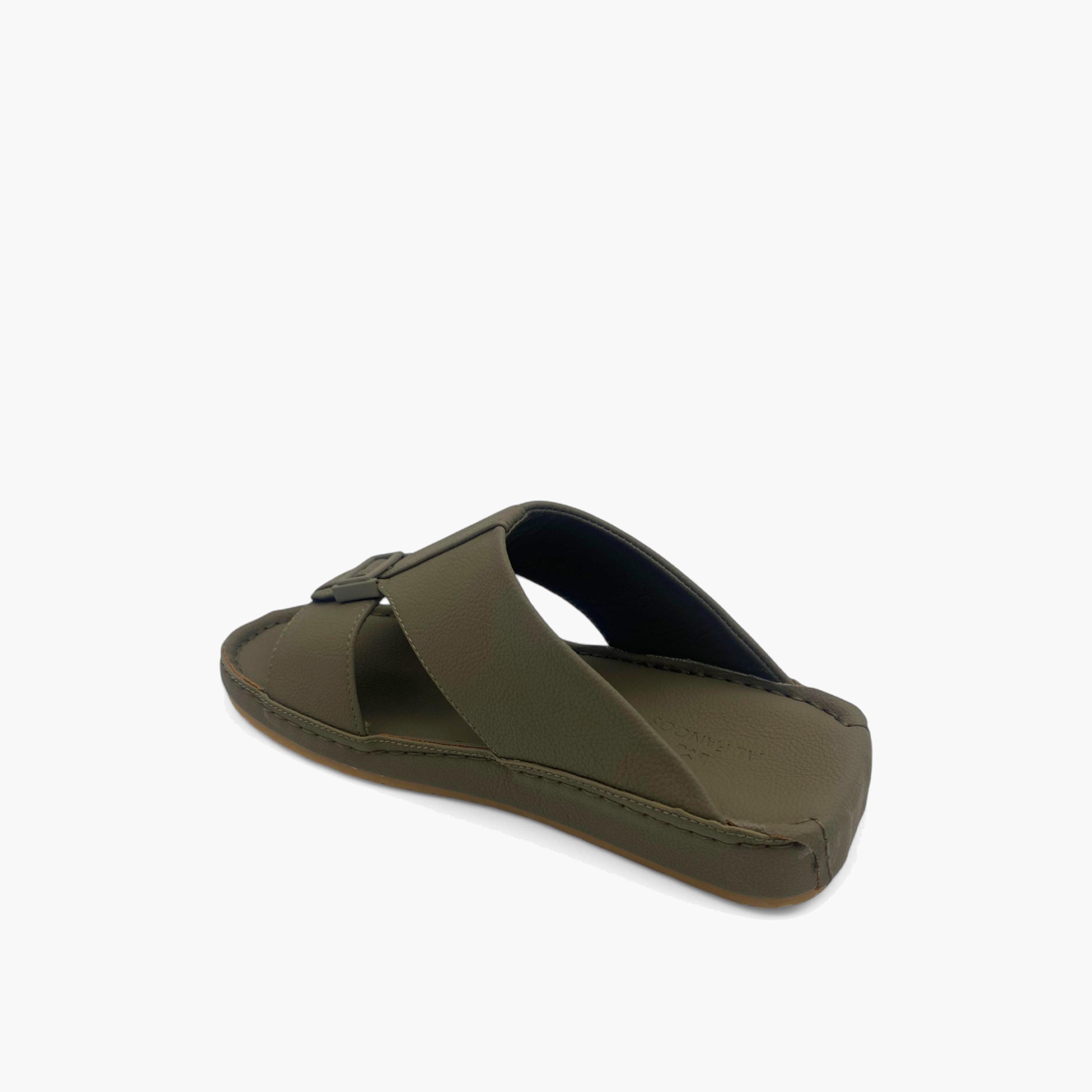 الفانوس- صندل عربي مخملي للرجال سهل الإرتداء | AL2502093-men-shoes-sandals-image-4