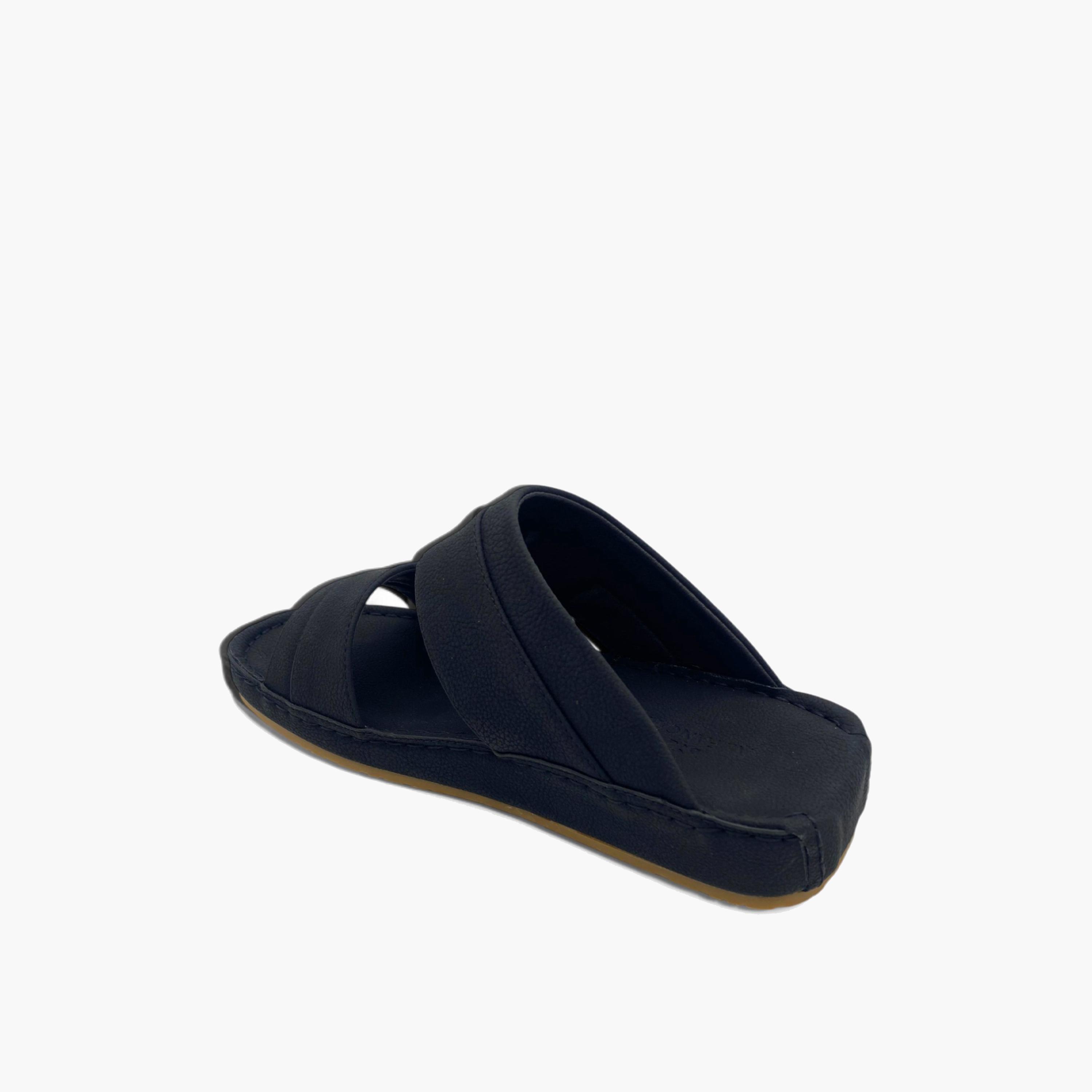الفانوس- صندل عربي مخملي للرجال سهل الإرتداء | AL2502094-men-shoes-sandals-image-4