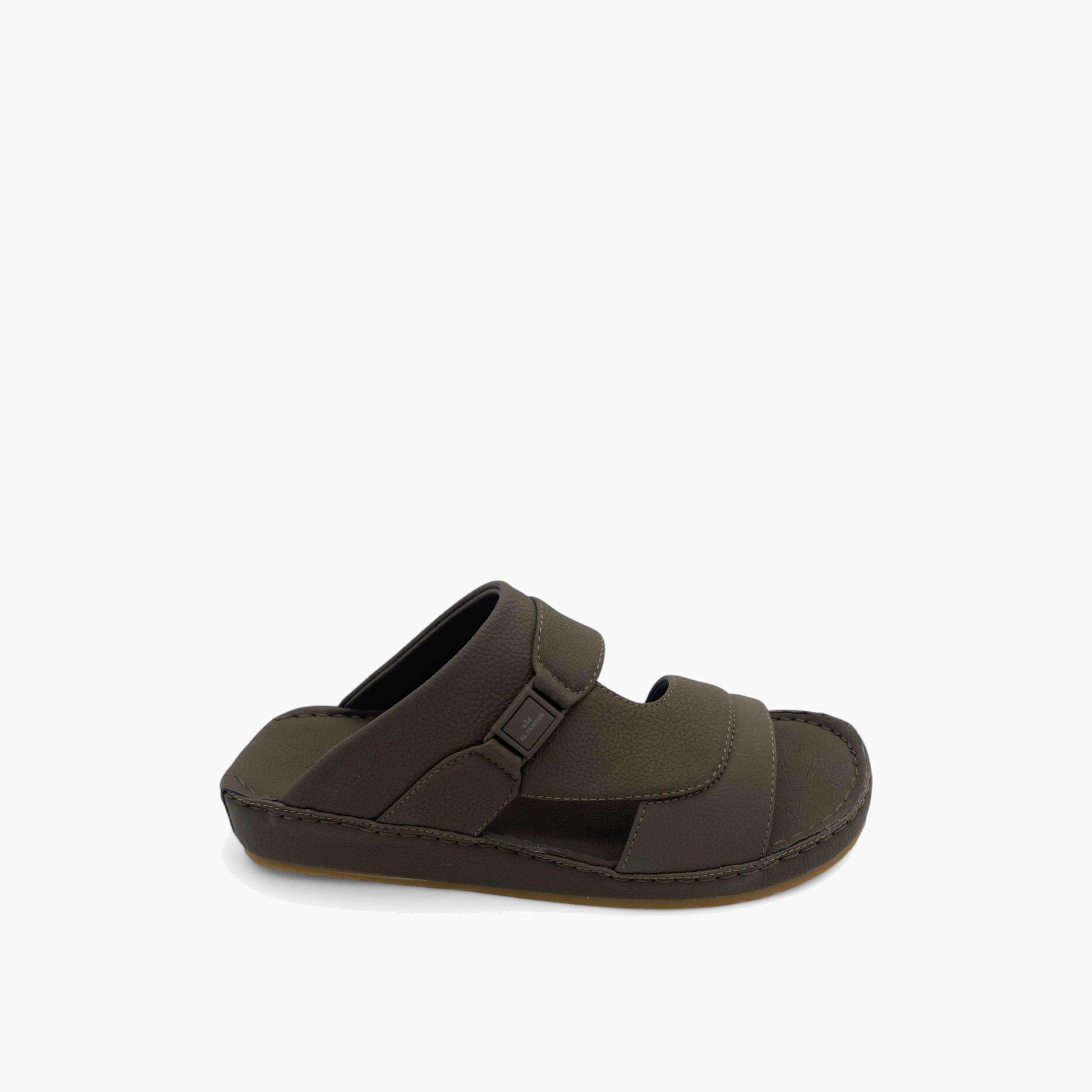 الفانوس- صندل عربي مخملي للرجال سهل الإرتداء | AL2502094-men-shoes-sandals-image-3