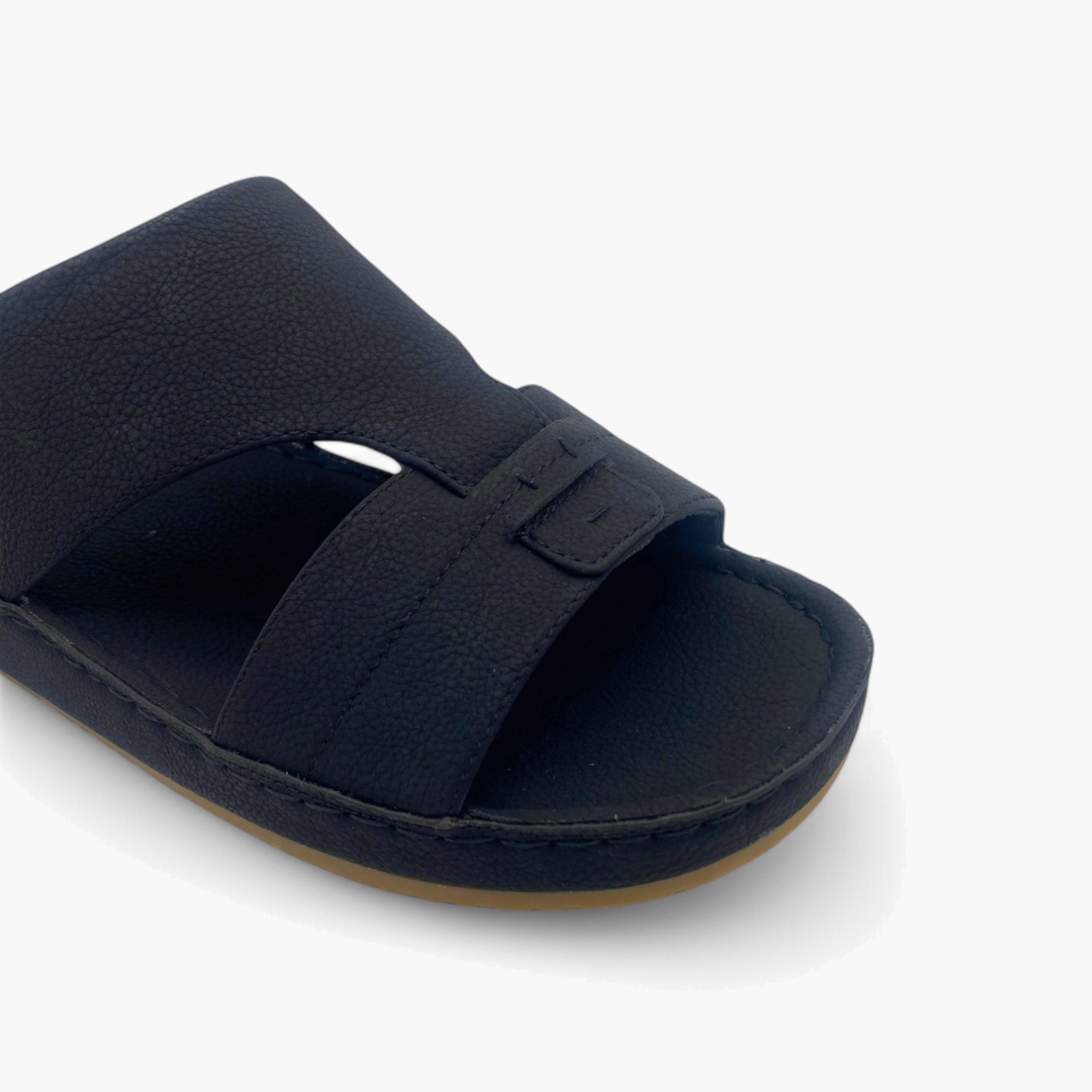 Al Fanoos Men's Slip-On Velvet Bliss Arabic Sandals | AL2502096-men-shoes-sandals-image-2