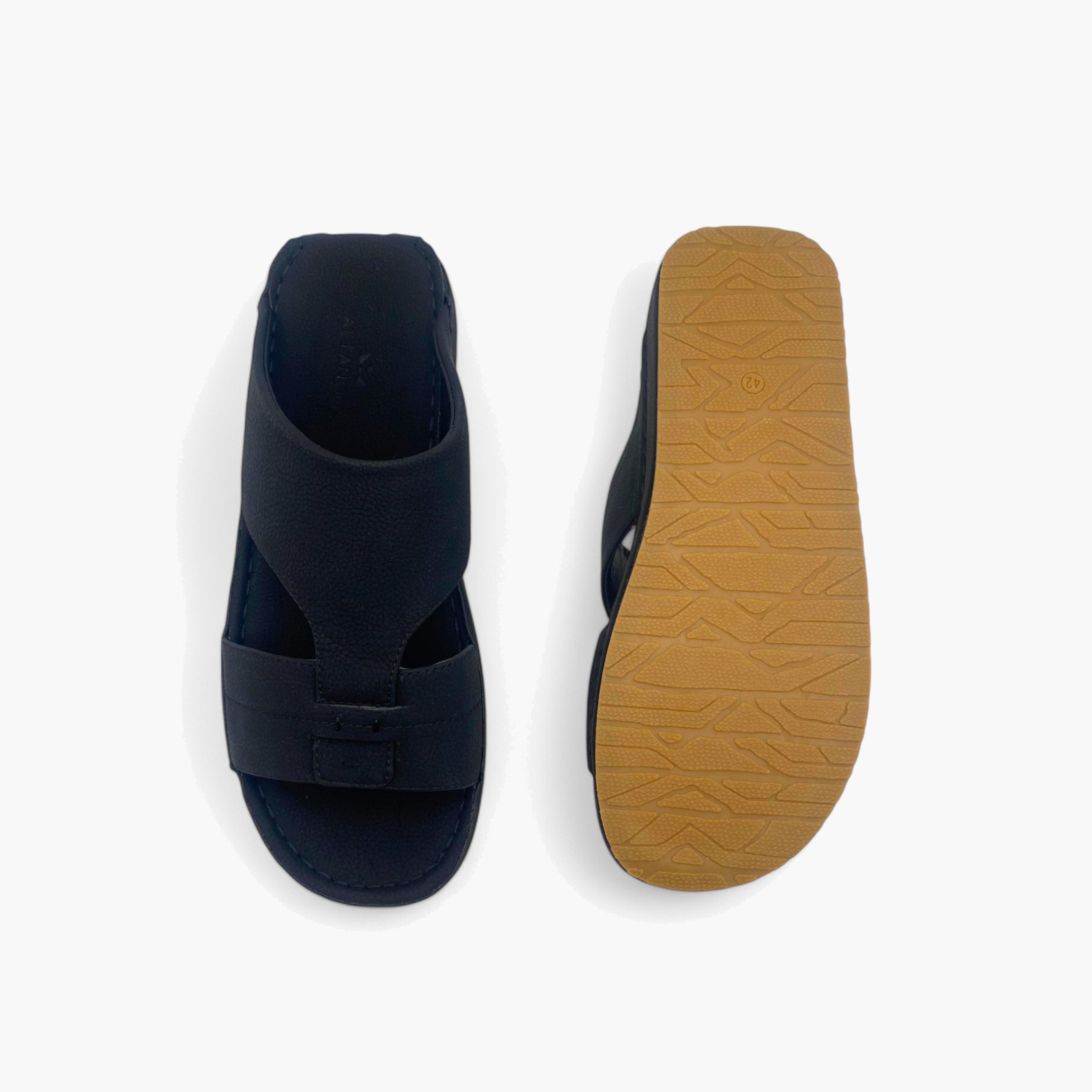Al Fanoos Men's Slip-On Velvet Bliss Arabic Sandals | AL2502096-men-shoes-sandals-image-4