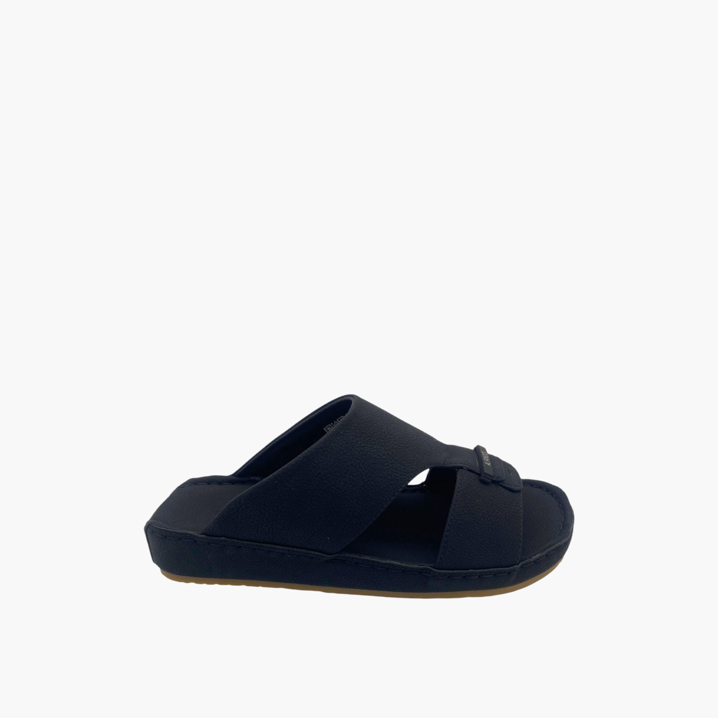 الفانوس- صندل عربي مخملي للرجال سهل الإرتداء | AL2502097-men-shoes-sandals-image-3