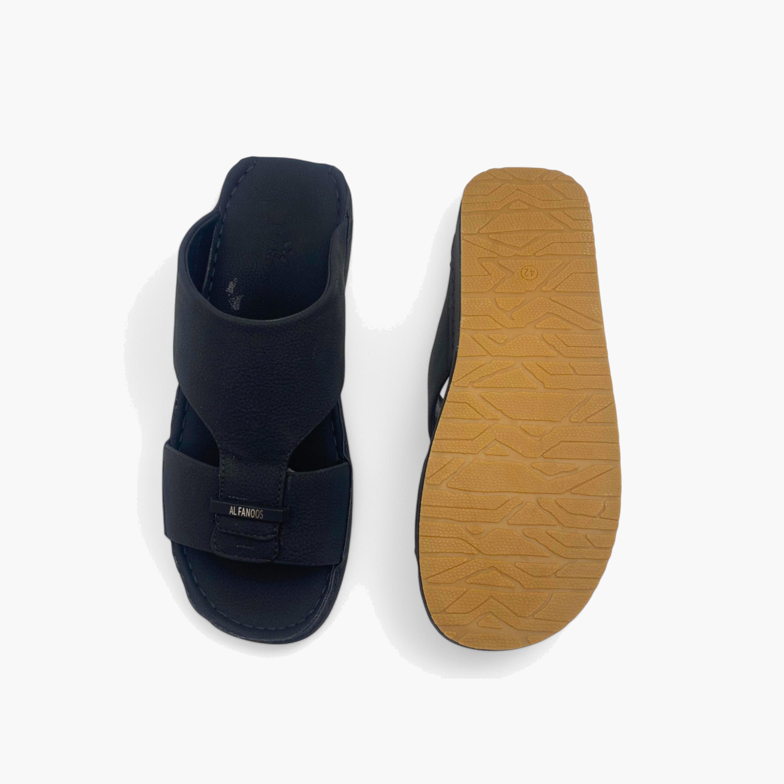 الفانوس- صندل عربي مخملي للرجال سهل الإرتداء | AL2502097-men-shoes-sandals-image-5