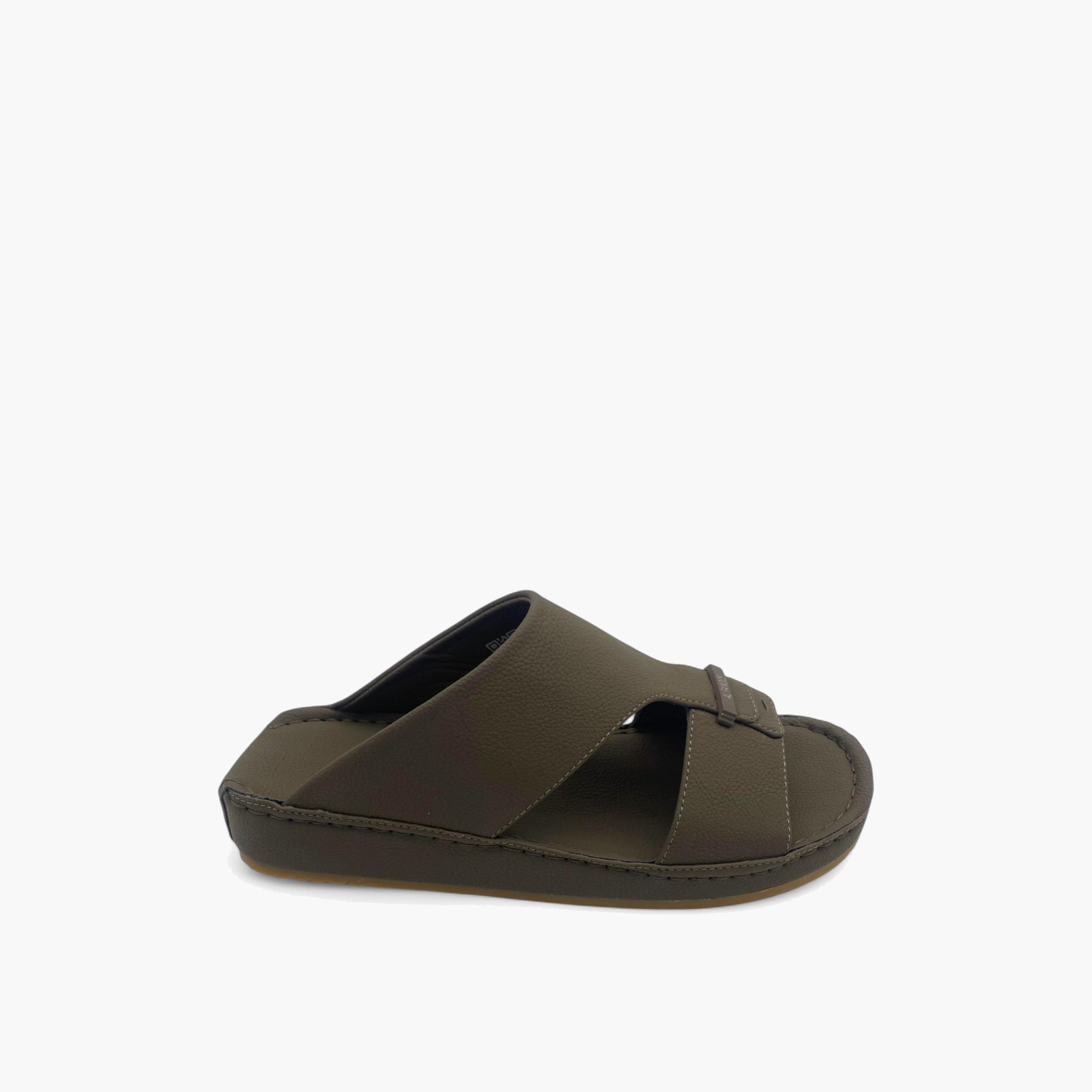 الفانوس- صندل عربي مخملي للرجال سهل الإرتداء | AL2502097-men-shoes-sandals-image-3