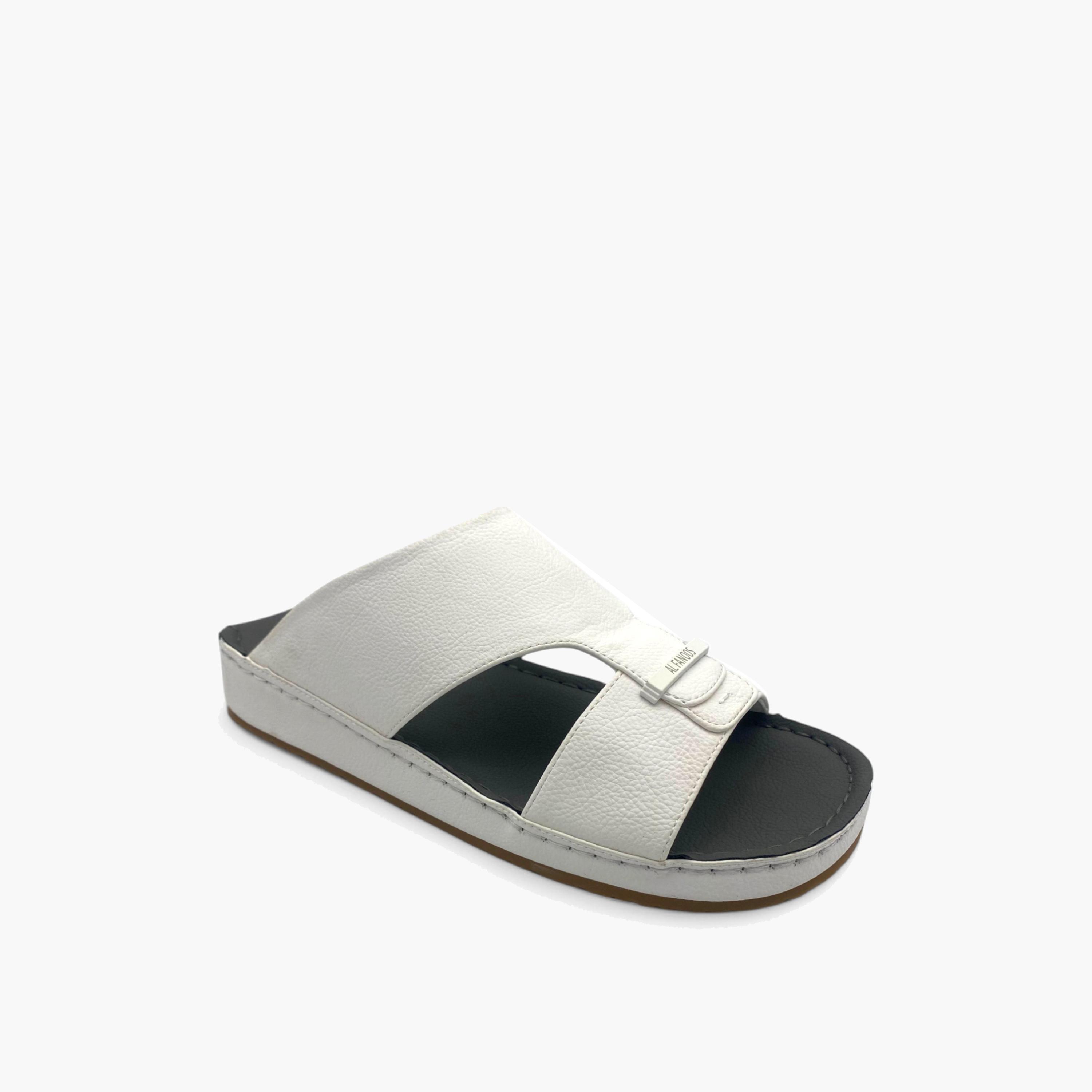 الفانوس- صندل عربي مخملي للرجال سهل الإرتداء | AL2502097-men-shoes-sandals-image-1