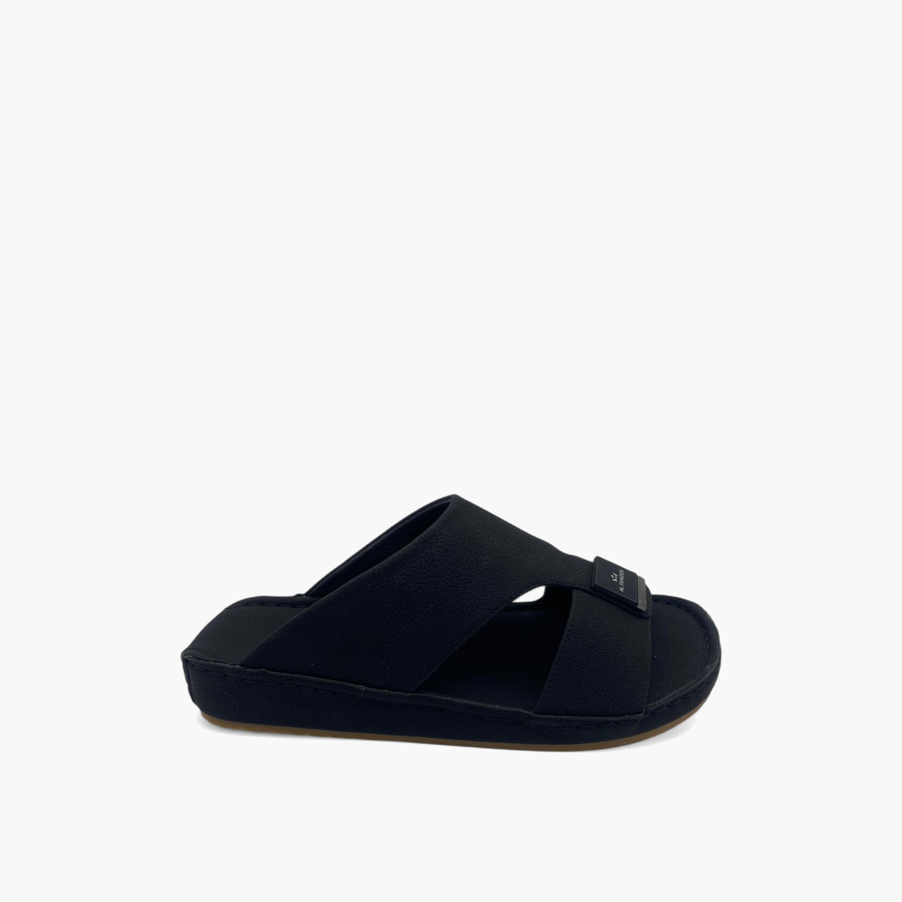 الفانوس- صندل عربي مخملي للرجال سهل الإرتداء | AL2502098-men-shoes-sandals-image-3
