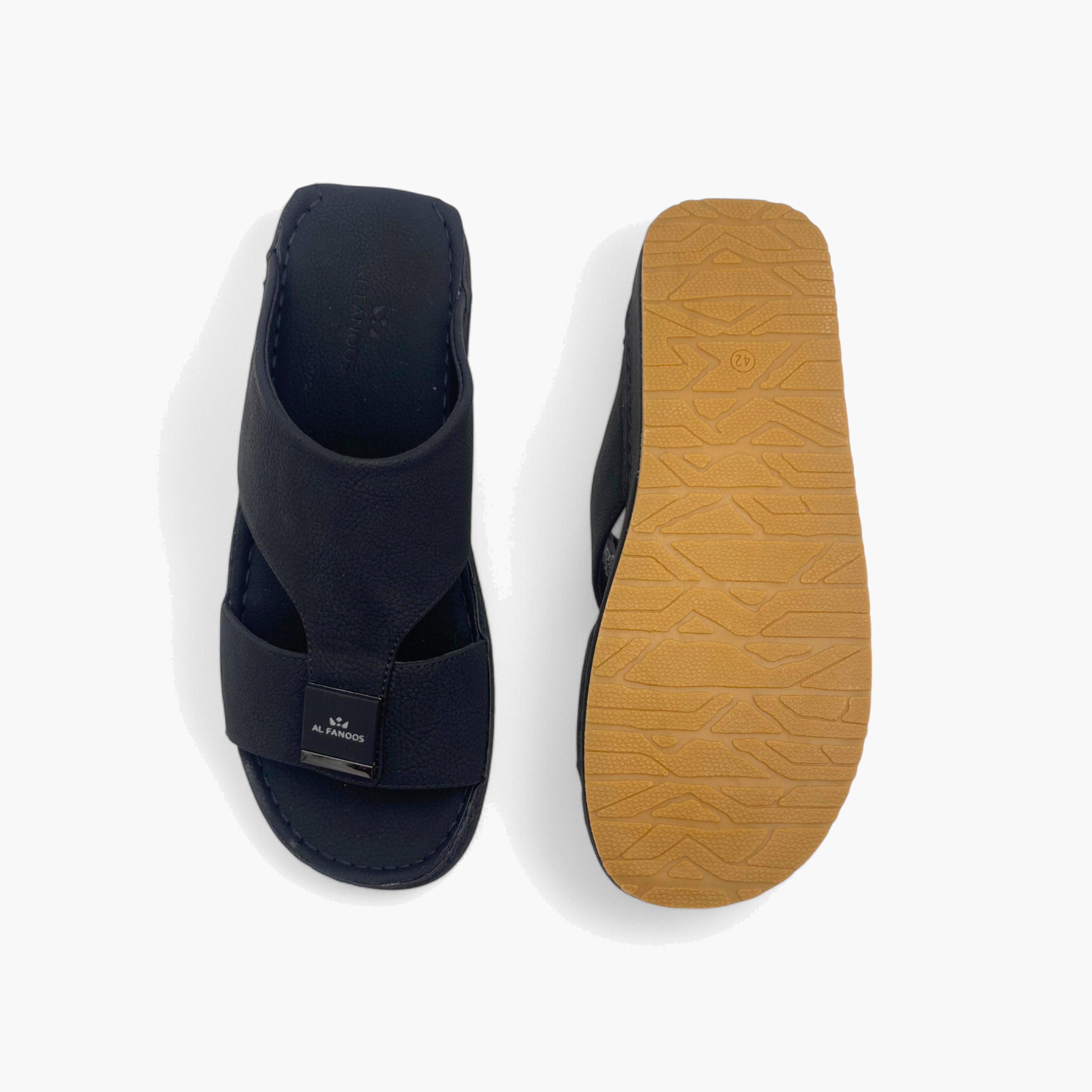 الفانوس- صندل عربي مخملي للرجال سهل الإرتداء | AL2502098-men-shoes-sandals-image-5