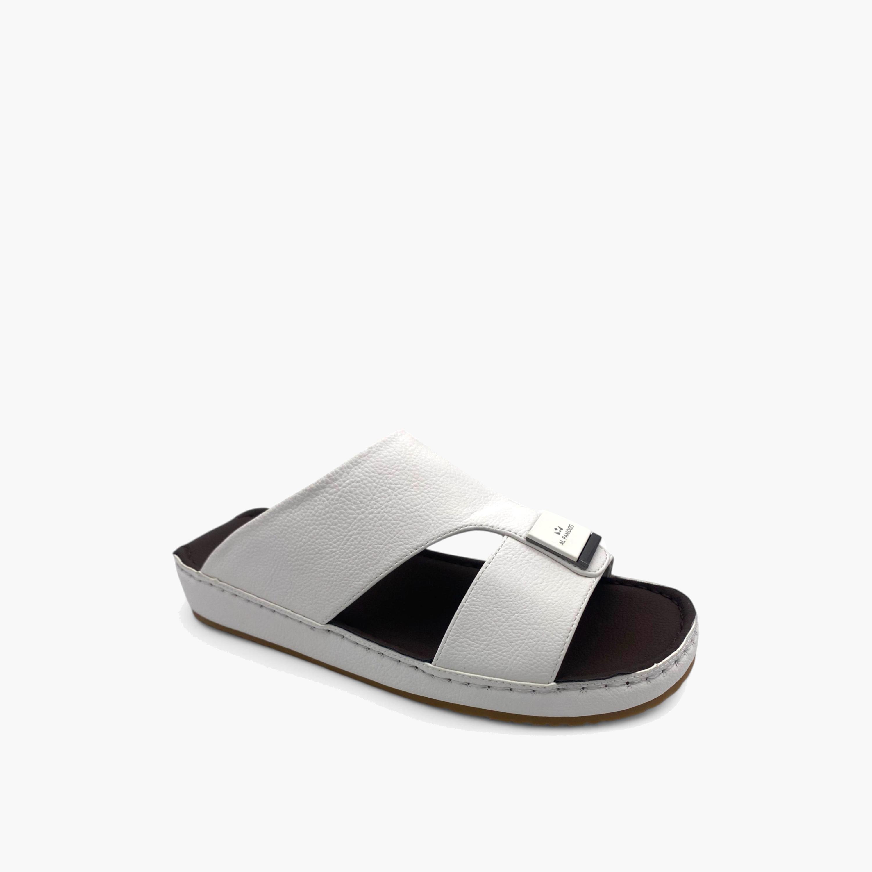 الفانوس- صندل عربي مخملي للرجال سهل الإرتداء | AL2502098-men-shoes-sandals-image-1
