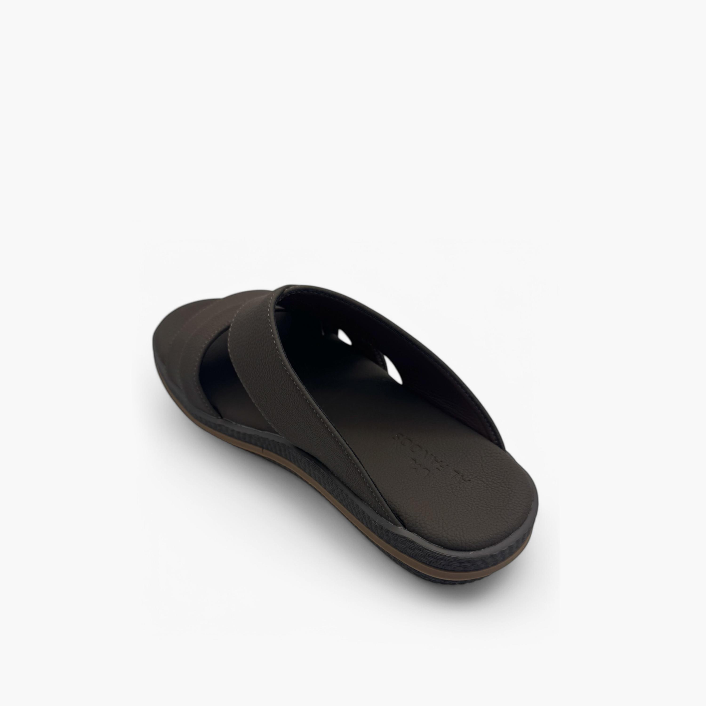 Al Fanoos Men's Royal Oasis Slip-On Arabic Slippers | ALFP-men-shoes-sandals-image-4