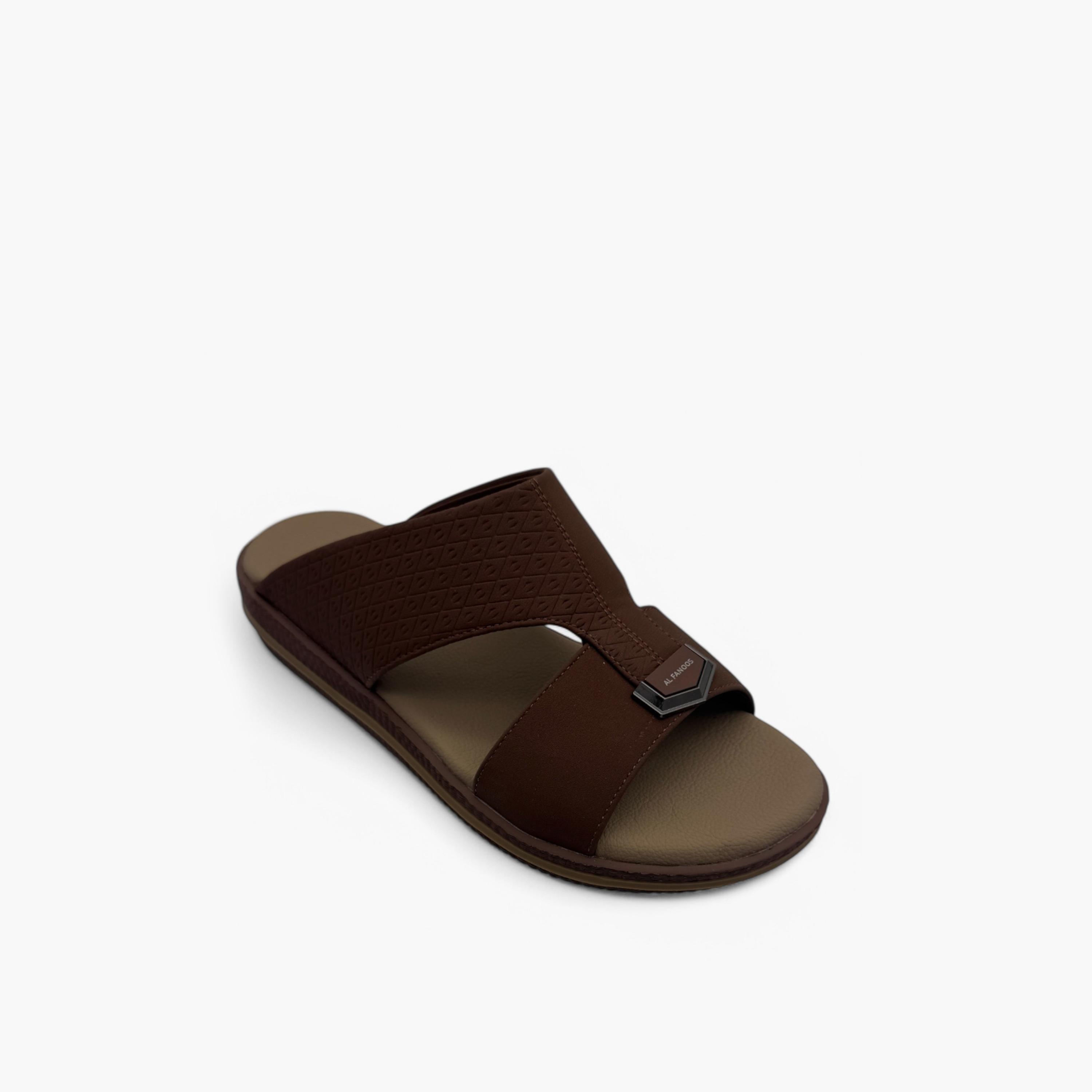 Al Fanoos Men's Royal Oasis Slip-On Arabic Slippers | ALFP-men-shoes-sandals-image-1
