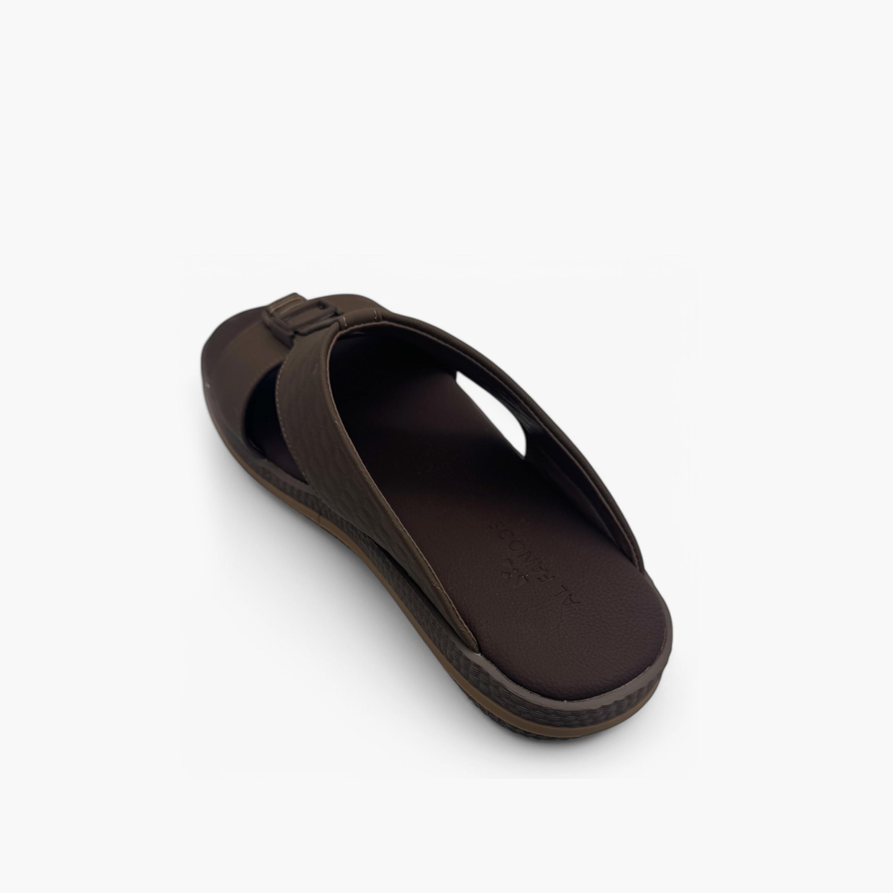 Al Fanoos Men's Royal Oasis Slip-On Arabic Slippers | ALFP-men-shoes-sandals-image-4