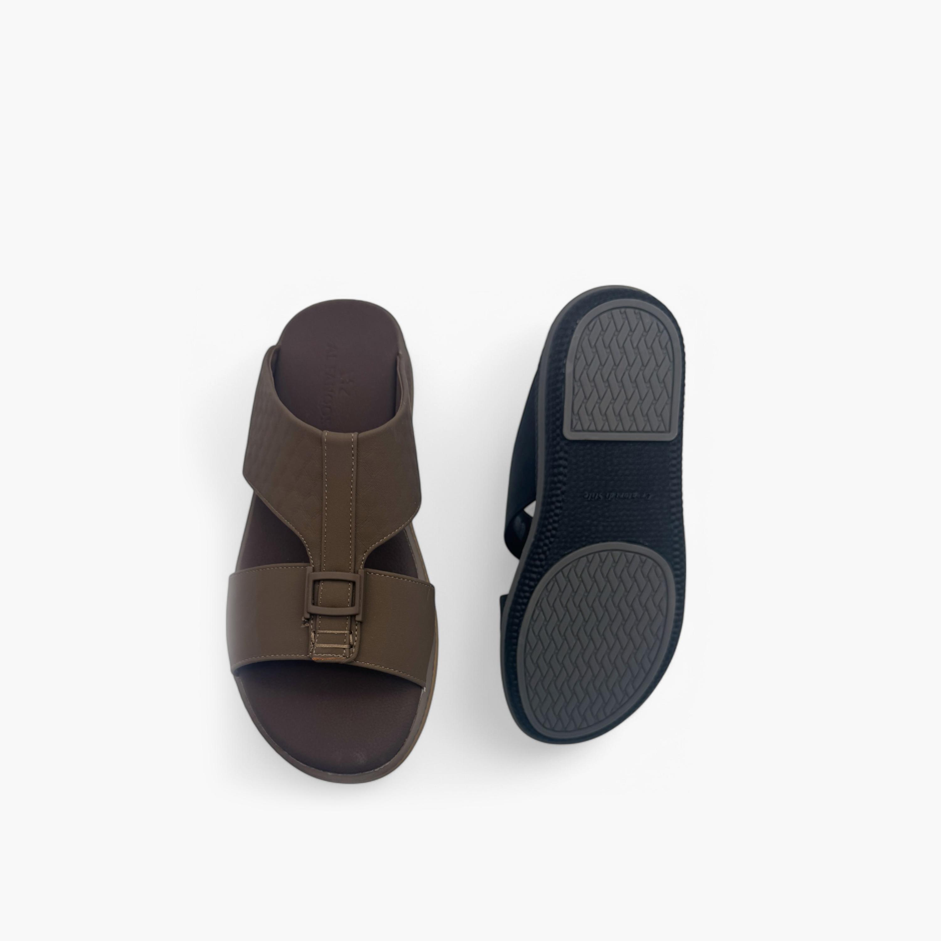 Al Fanoos Men's Royal Oasis Slip-On Arabic Slippers | ALFP-men-shoes-sandals-image-5
