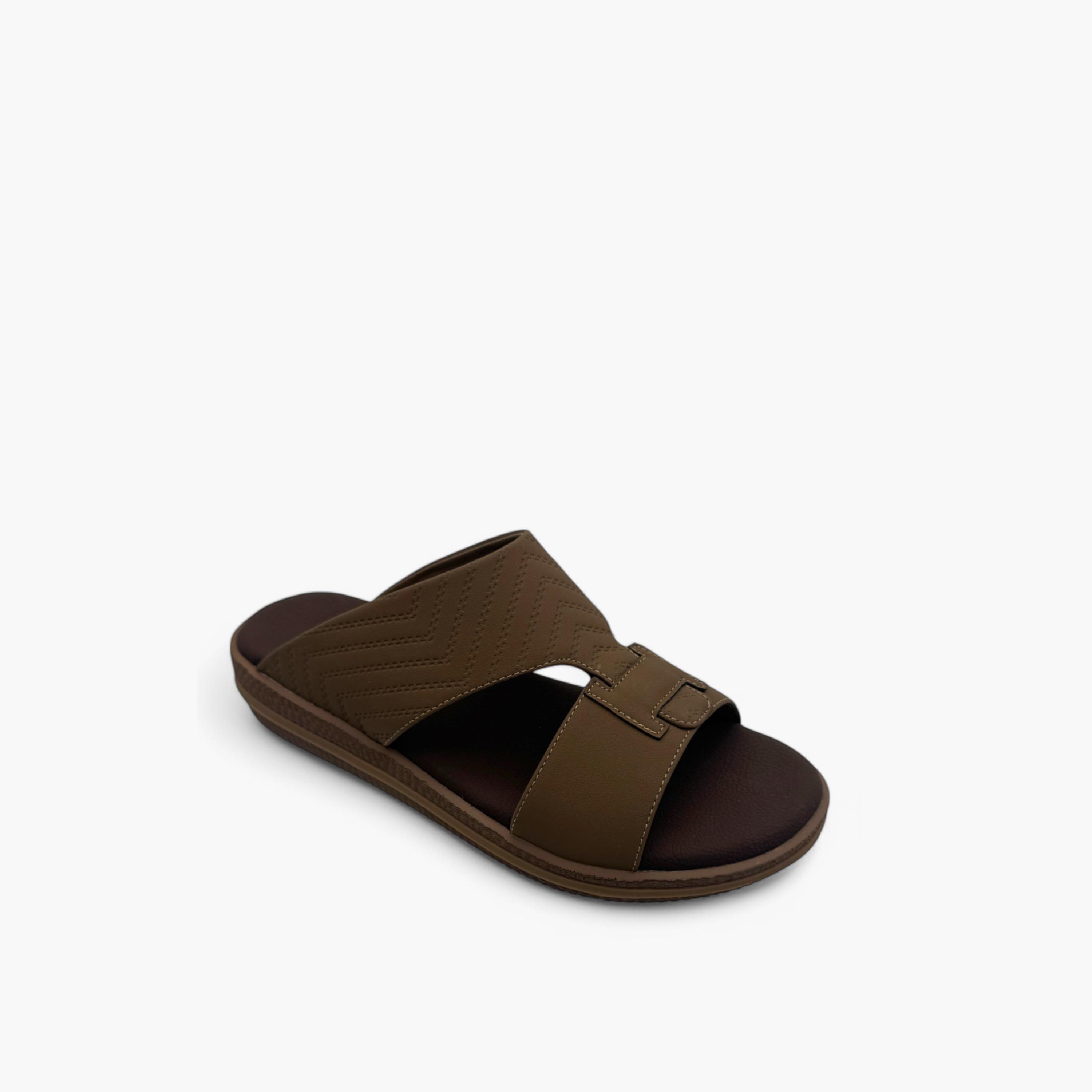 Al Fanoos Men's Royal Oasis Slip-On Arabic Slippers | ALFP-men-shoes-sandals-image-1