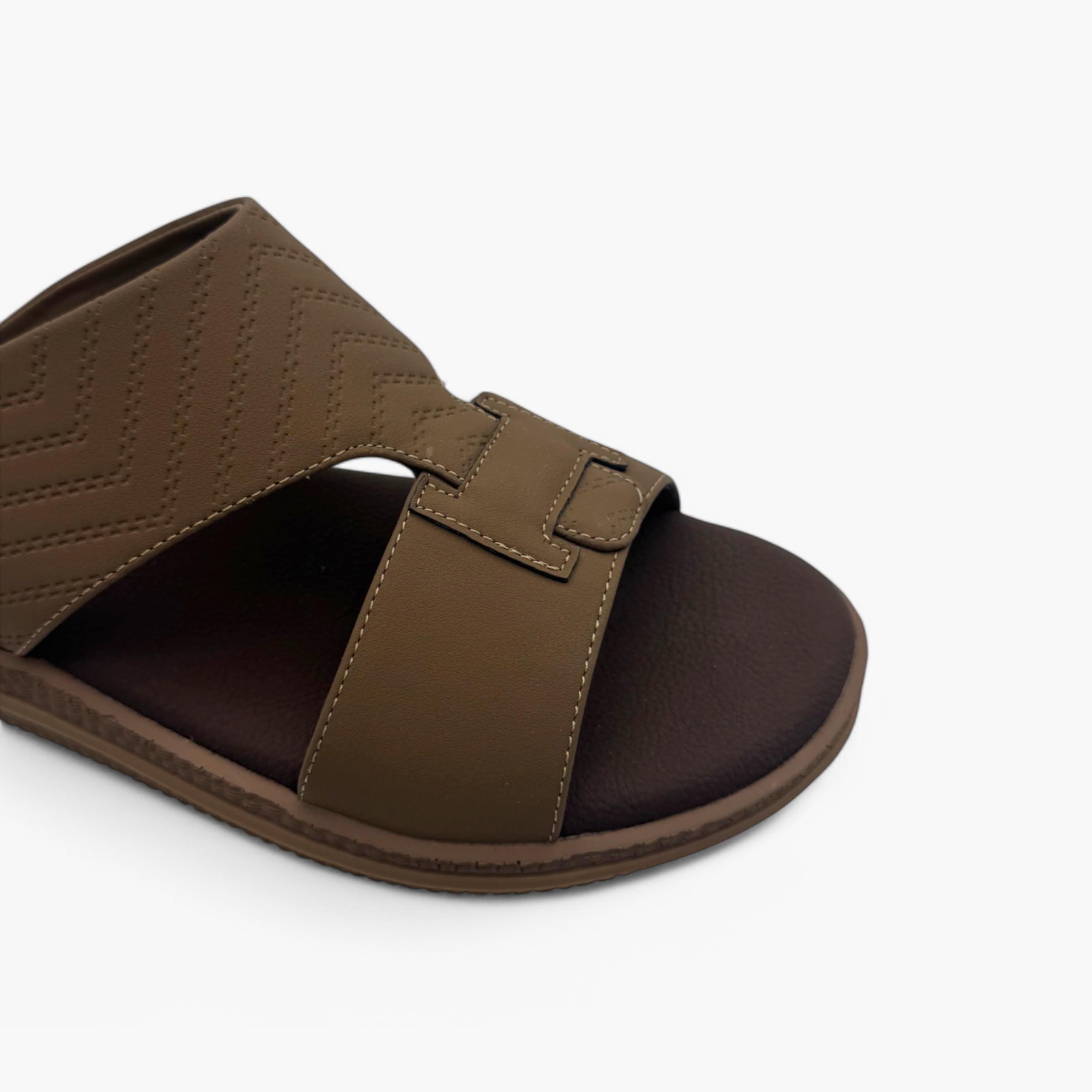 Al Fanoos Men's Royal Oasis Slip-On Arabic Slippers | ALFP-men-shoes-sandals-image-2